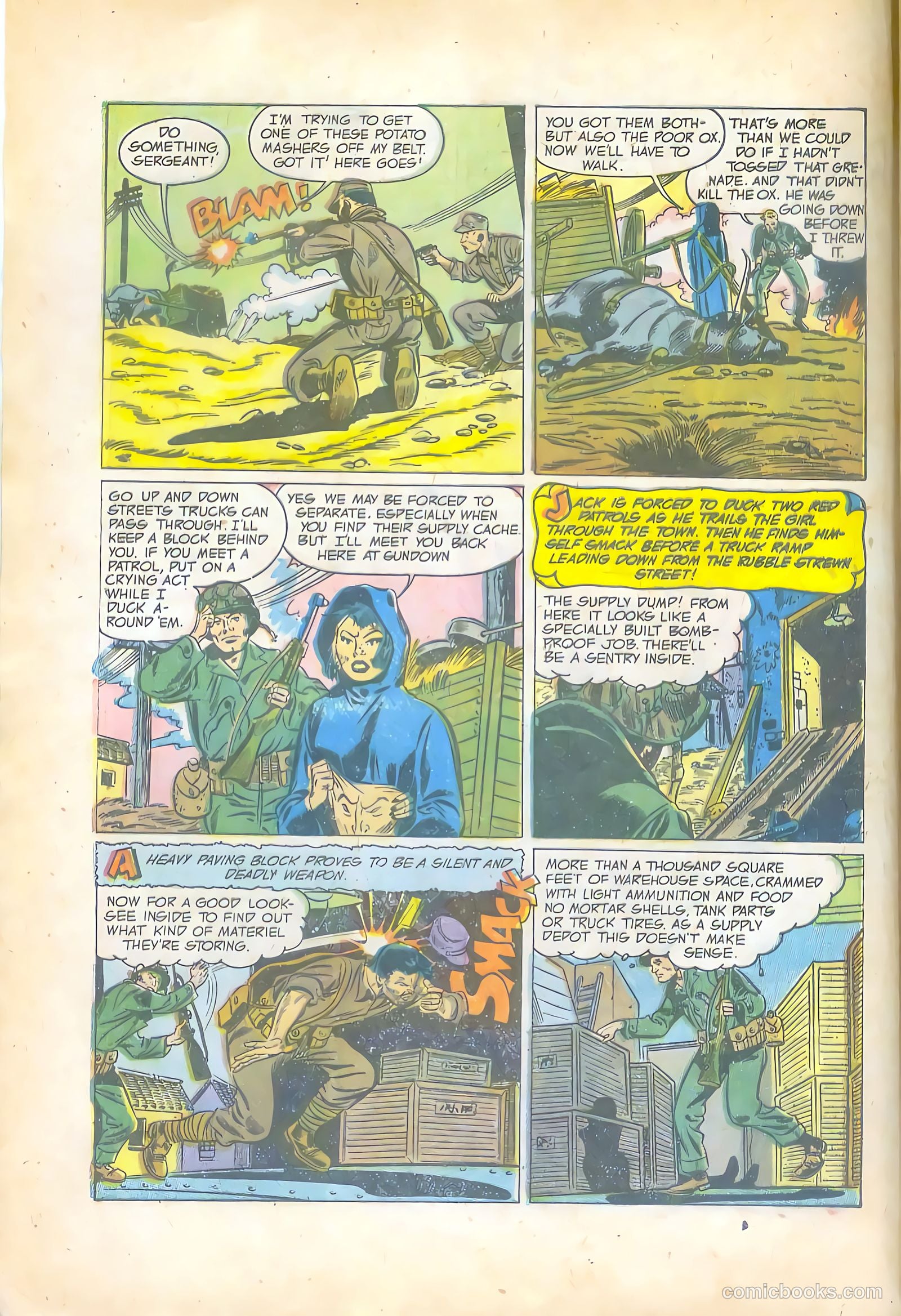 Fightin' Marines #9 (1952) — page 8 of 36