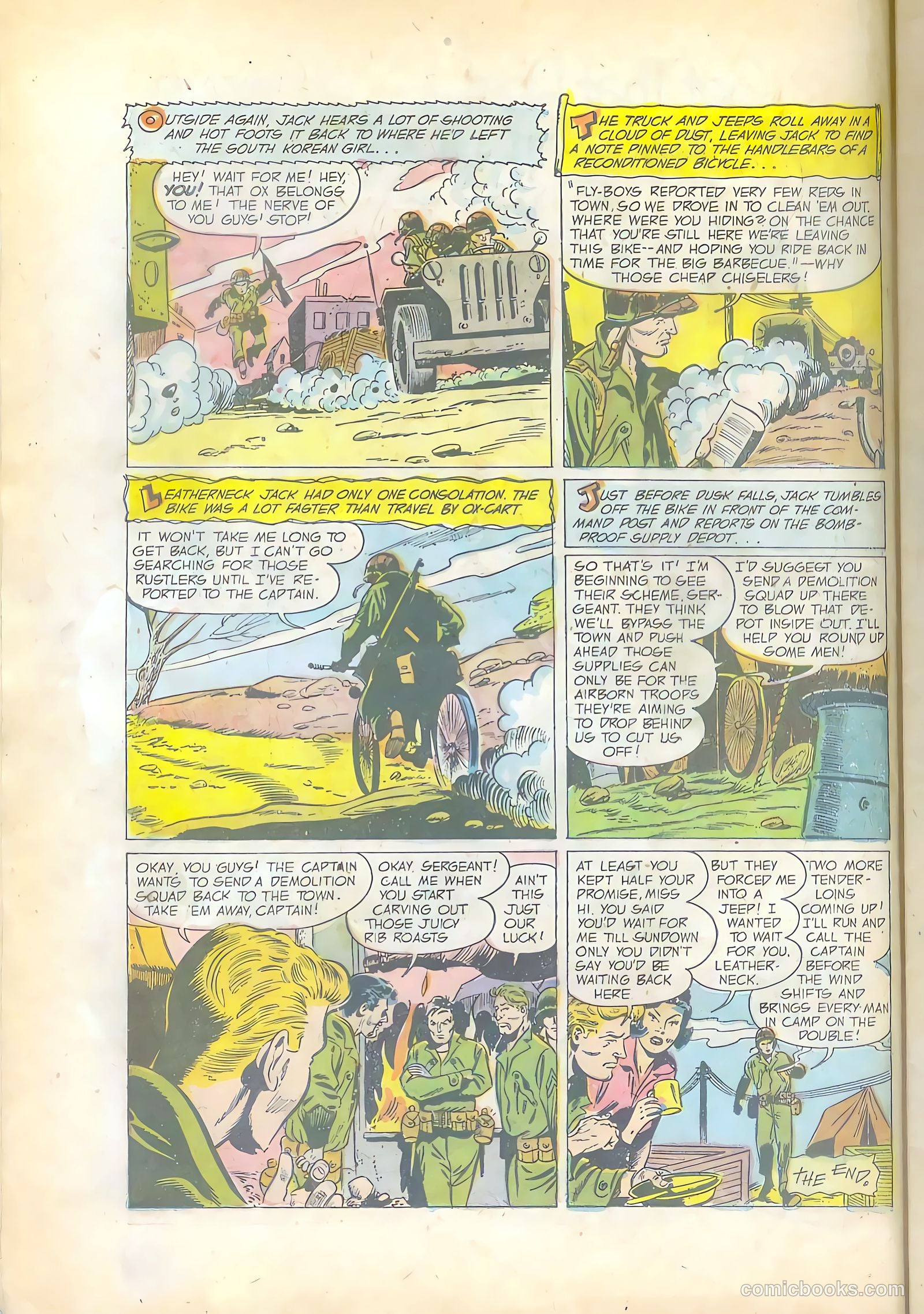 Fightin' Marines #9 (1952) — page 10 of 36