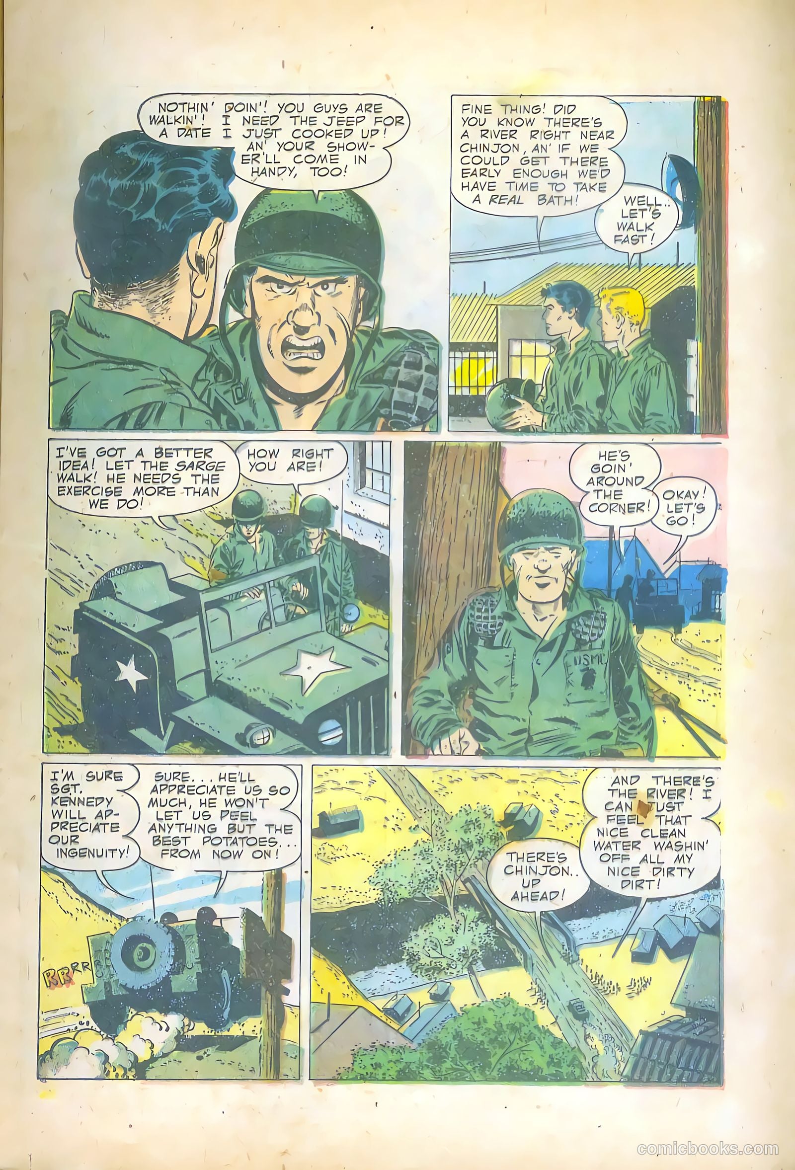 Fightin' Marines #9 (1952) — page 13 of 36