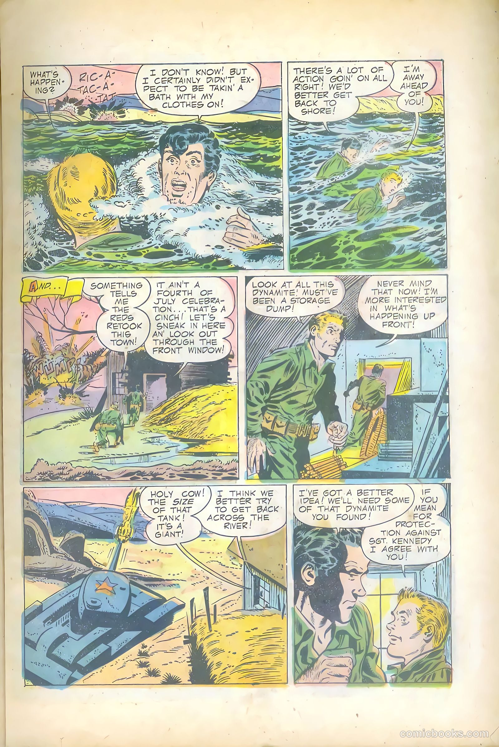 Fightin' Marines #9 (1952) — page 15 of 36