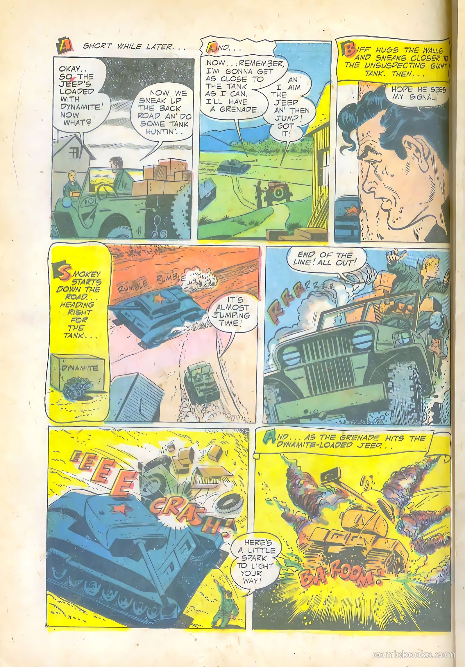 Fightin' Marines #9 (1952) — page 16 of 36