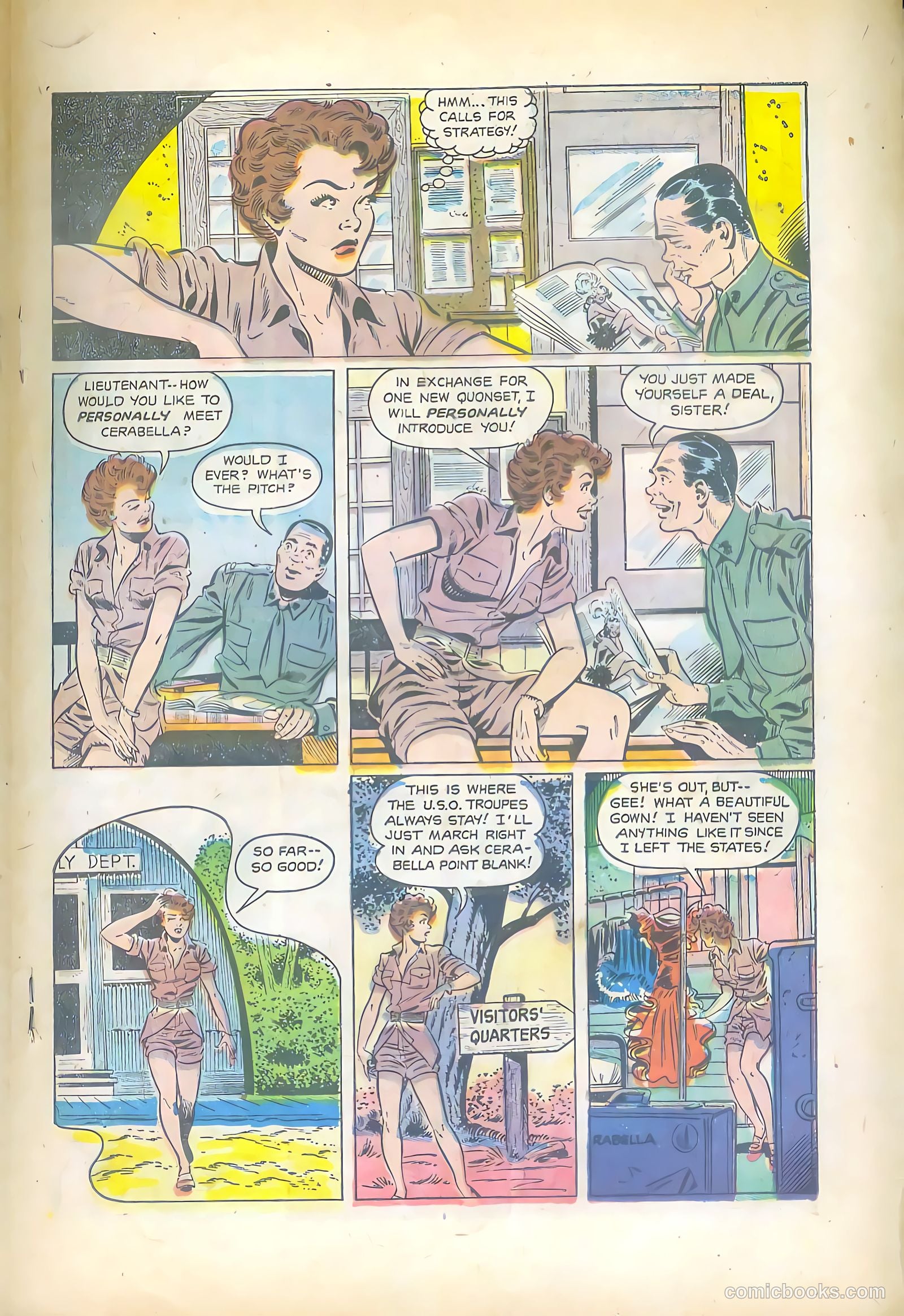 Fightin' Marines #9 (1952) — page 19 of 36