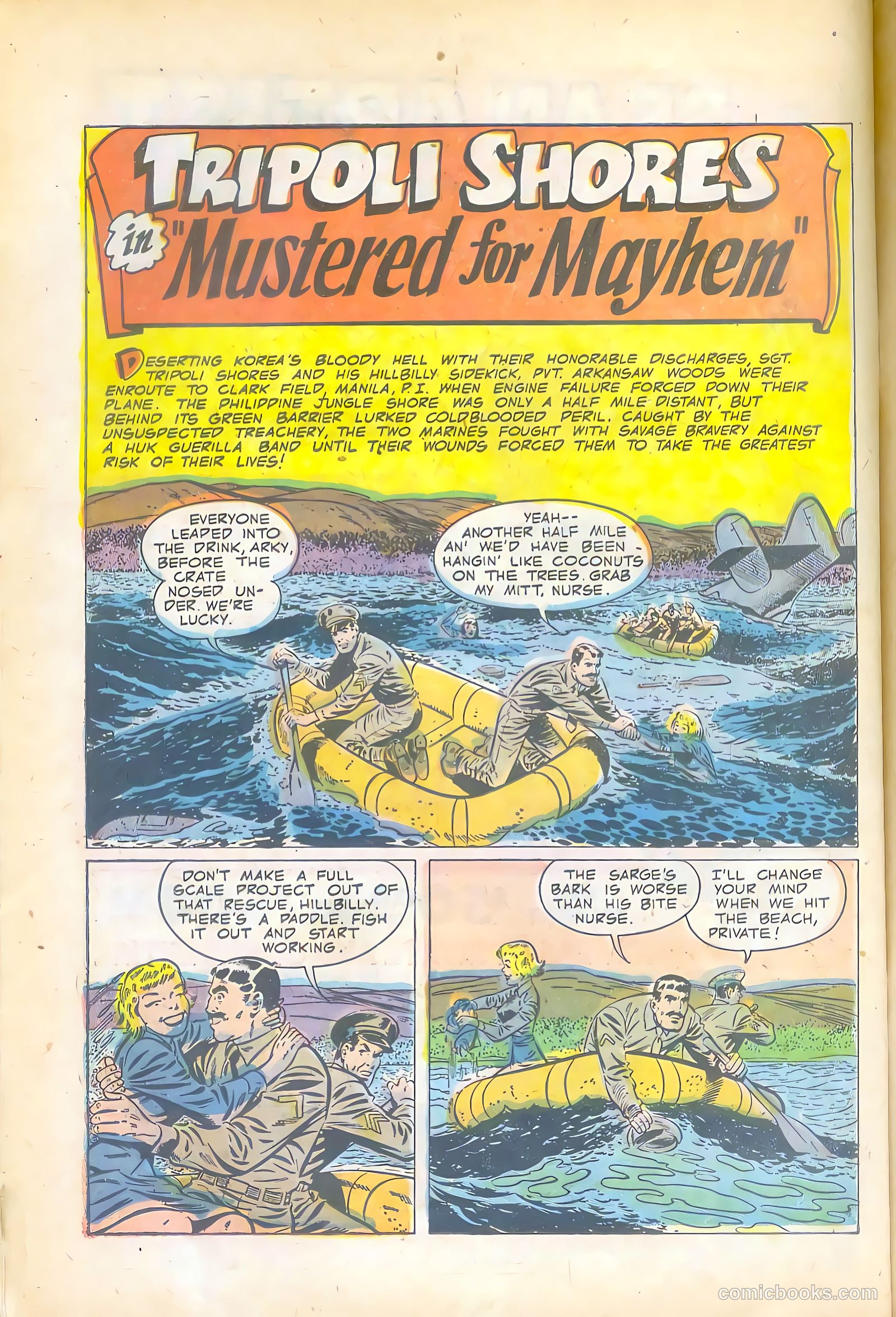 Fightin' Marines #9 (1952) — page 26 of 36