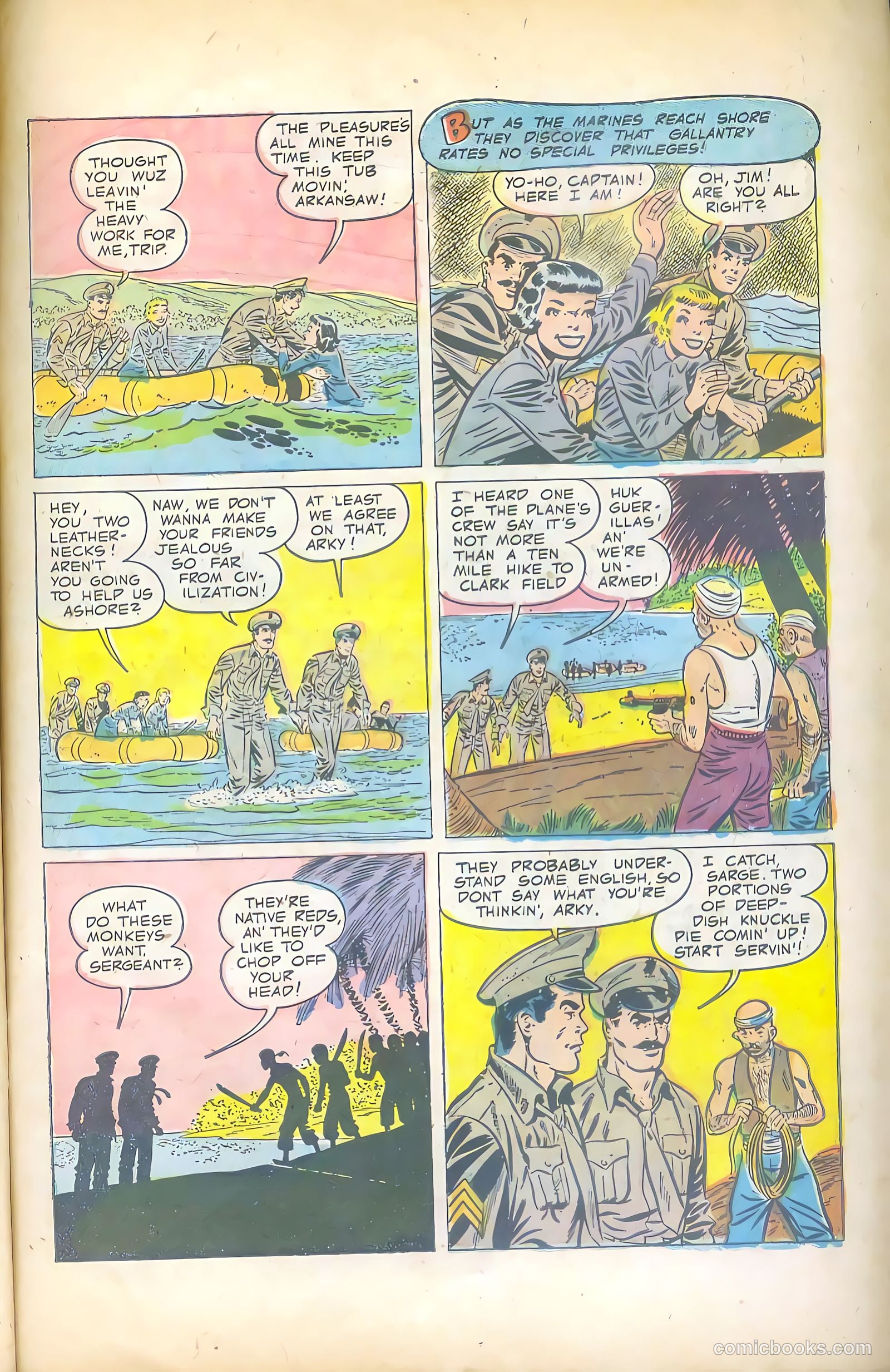 Fightin' Marines #9 (1952) — page 27 of 36