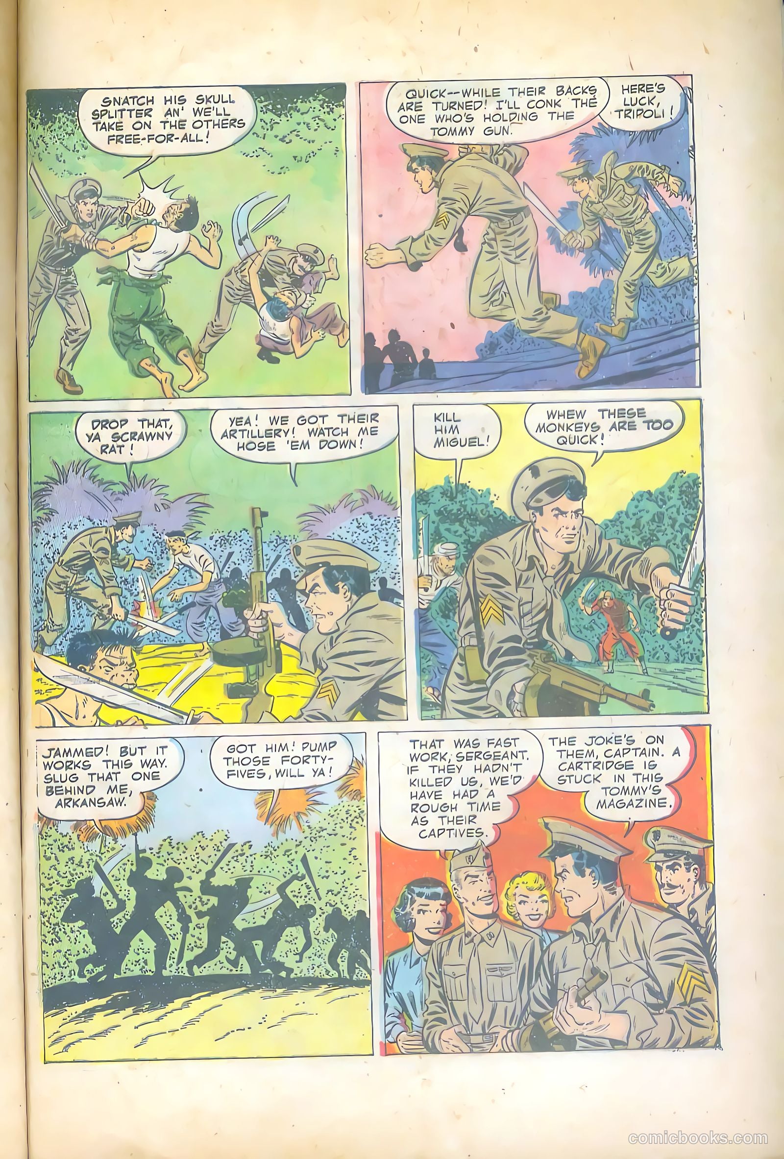 Fightin' Marines #9 (1952) — page 29 of 36