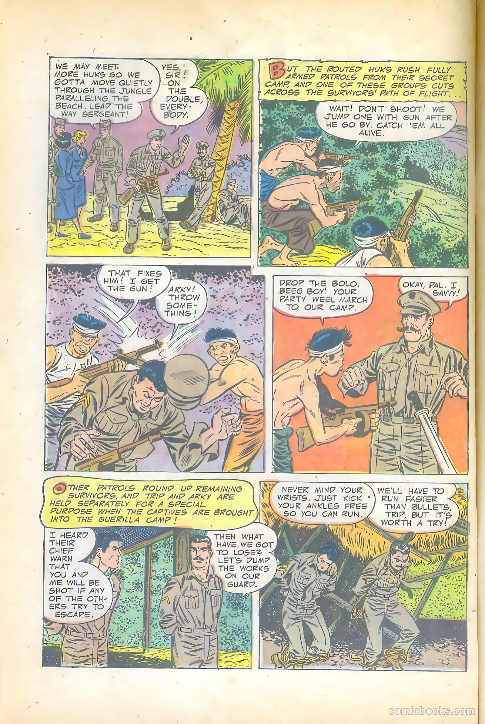Fightin' Marines #9 (1952) — page 30 of 36