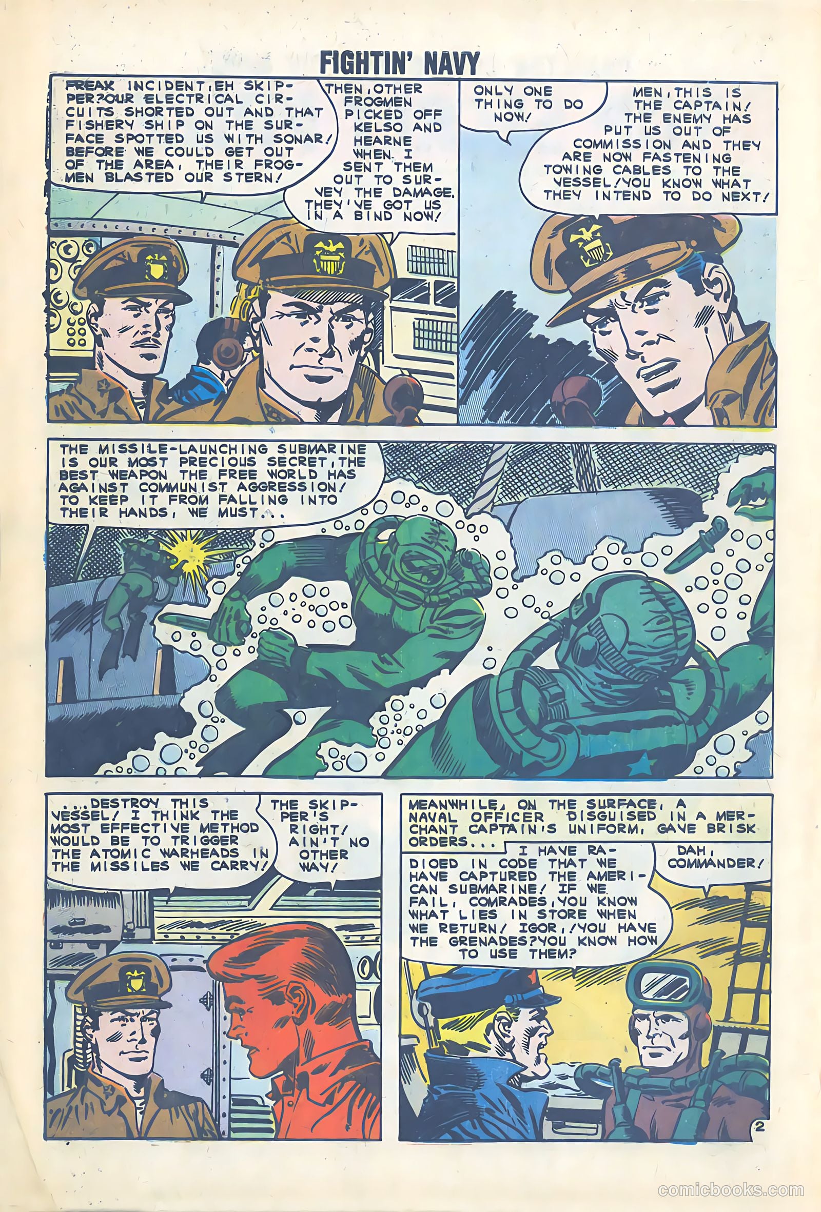 Fightin' Navy #100 (1961) — page 4 of 36