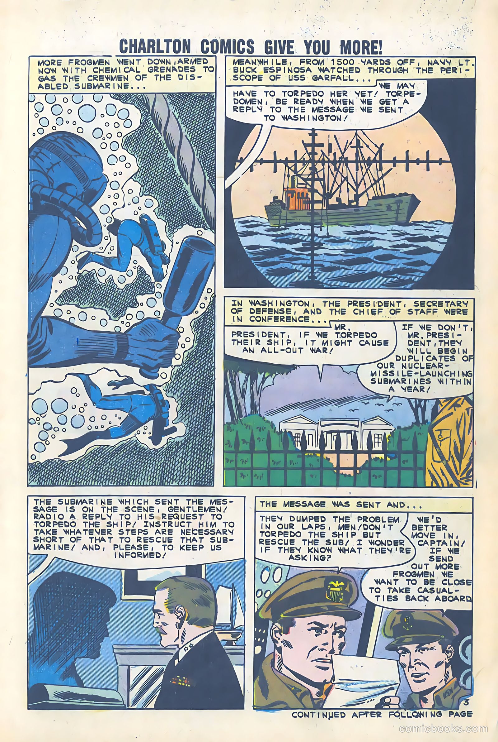 Fightin' Navy #100 (1961) — page 5 of 36