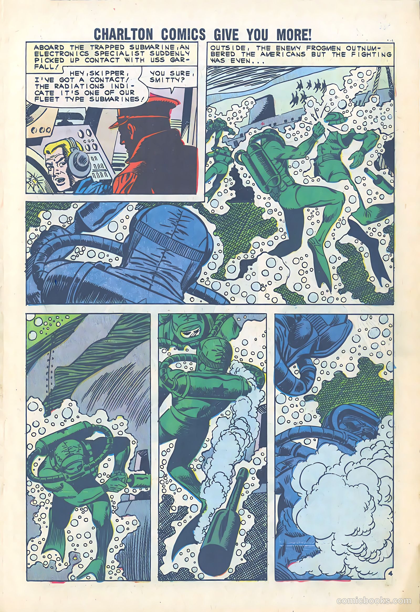 Fightin' Navy #100 (1961) — page 7 of 36