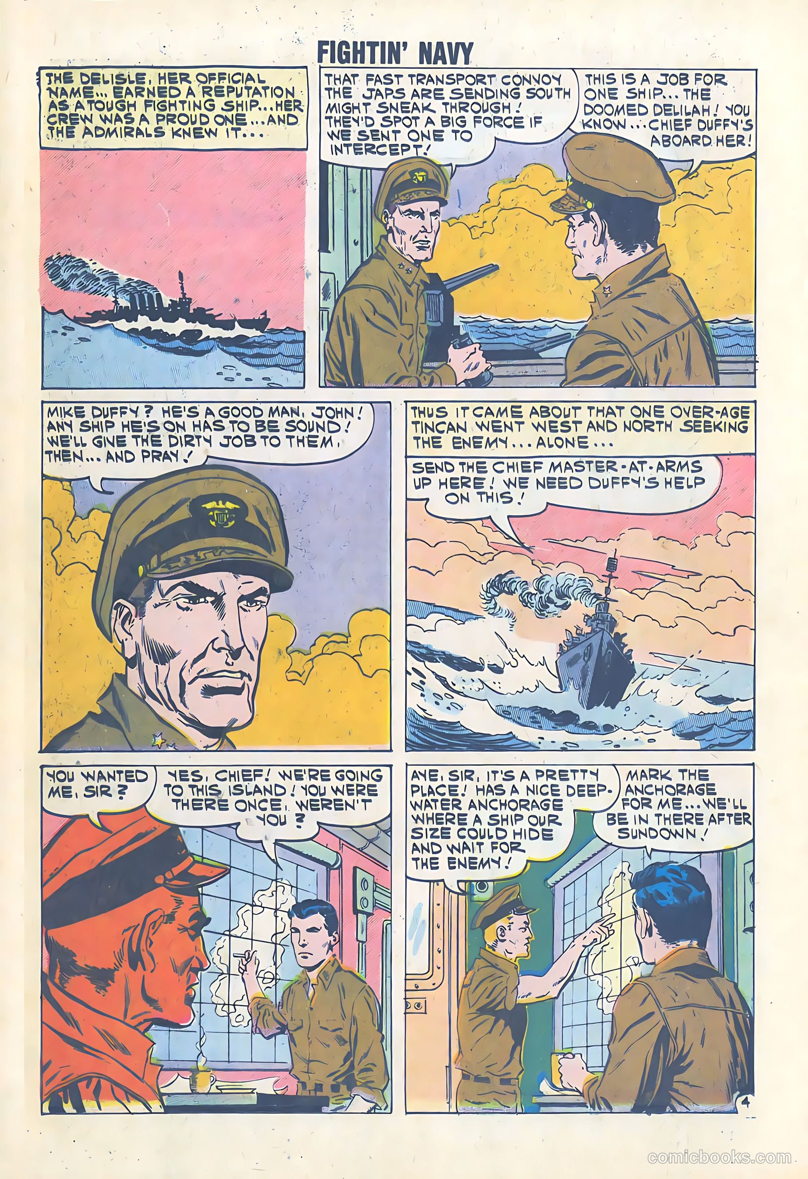 Fightin' Navy #100 (1961) — page 16 of 36