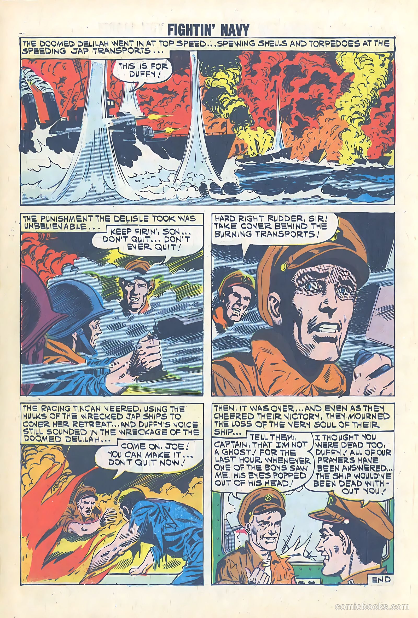 Fightin' Navy #100 (1961) — page 18 of 36