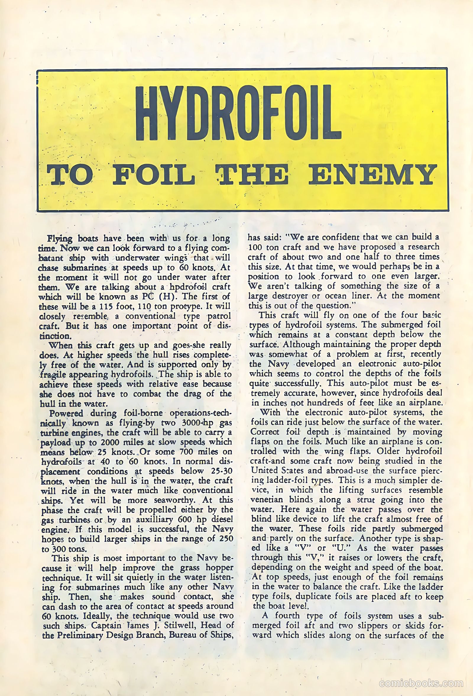 Fightin' Navy #100 (1961) — page 24 of 36