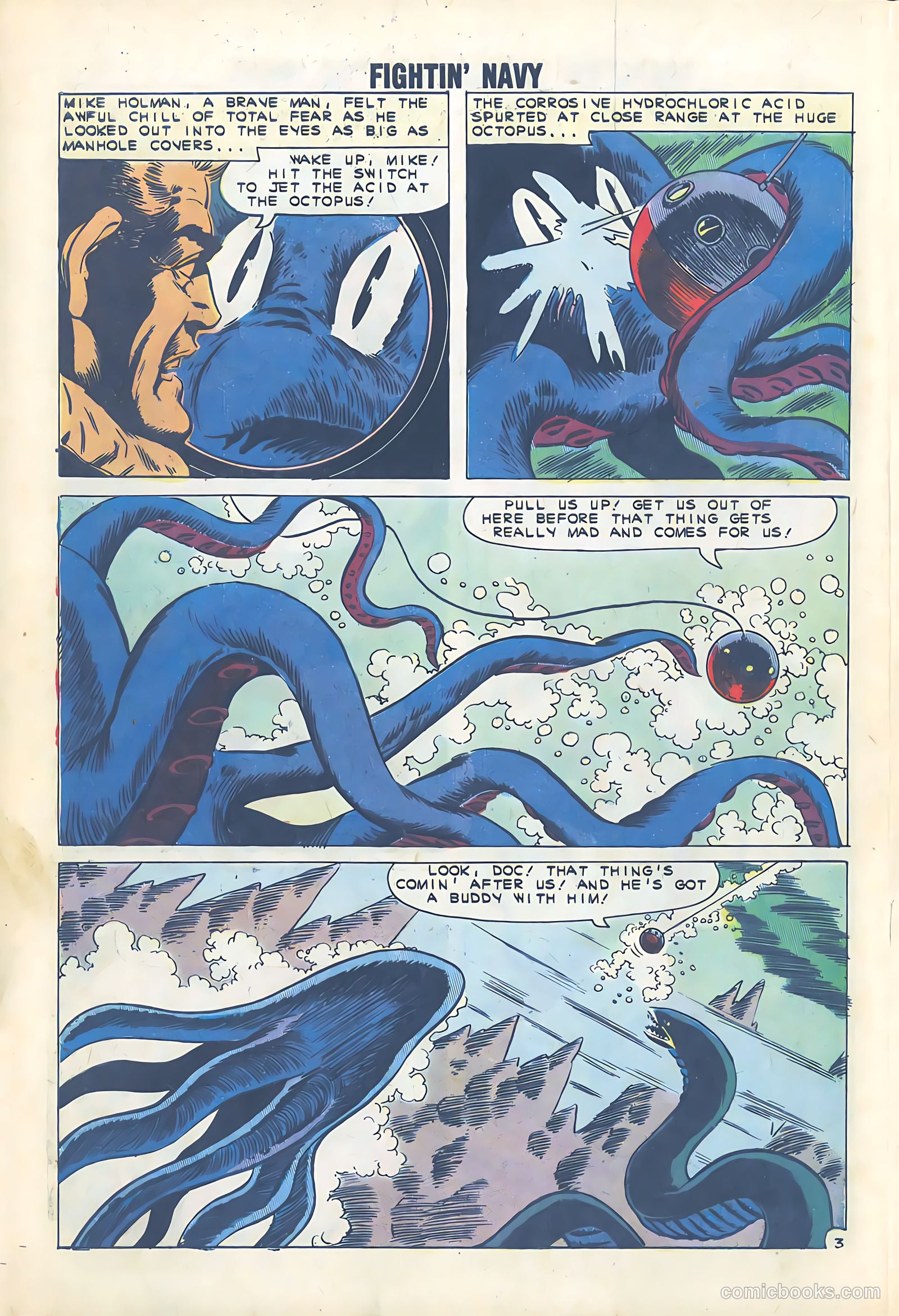 Fightin' Navy #100 (1961) — page 28 of 36