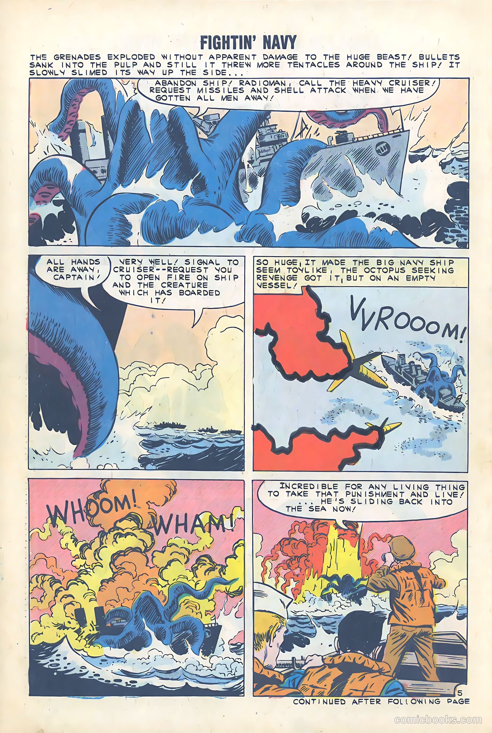 Fightin' Navy #100 (1961) — page 30 of 36