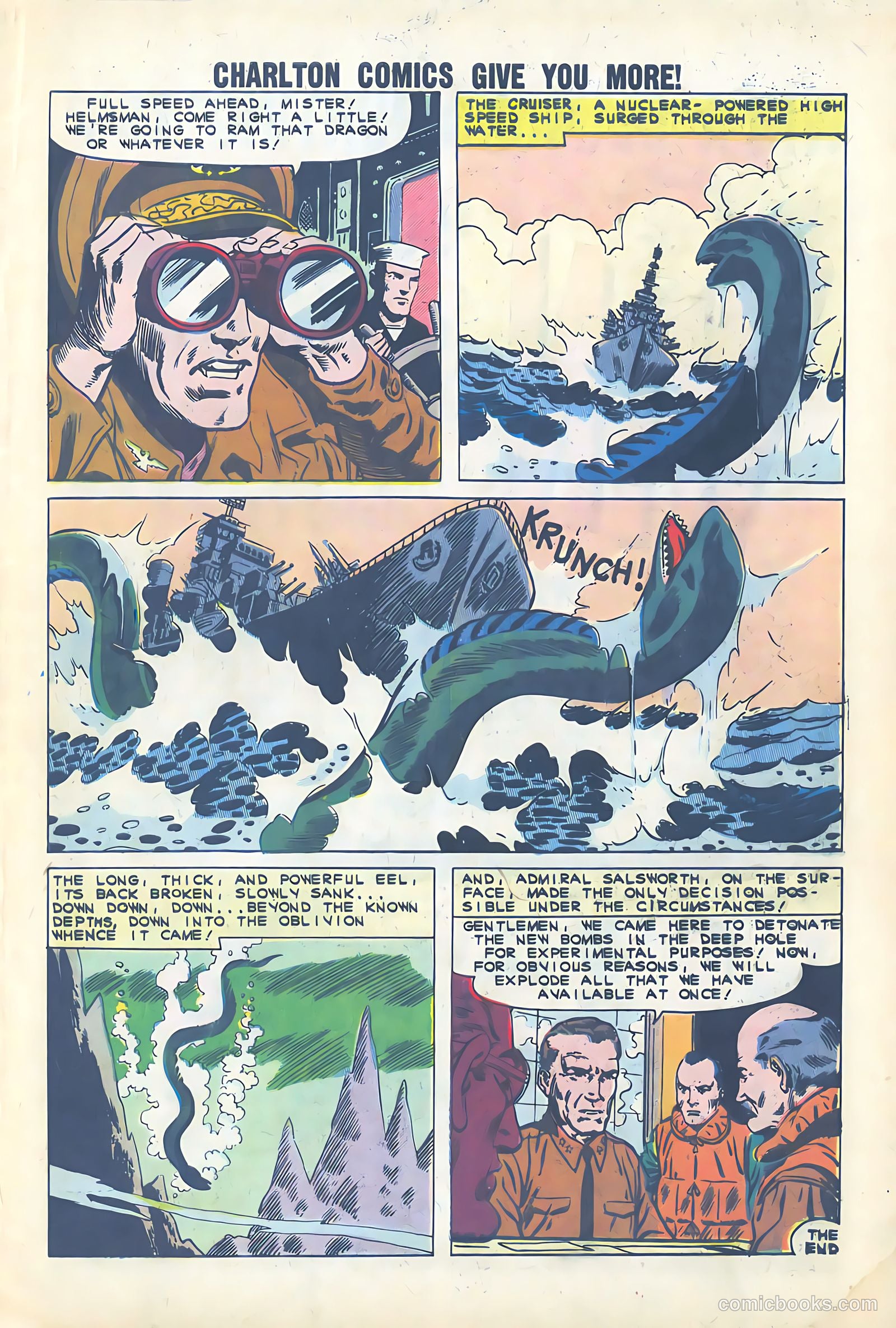 Fightin' Navy #100 (1961) — page 33 of 36