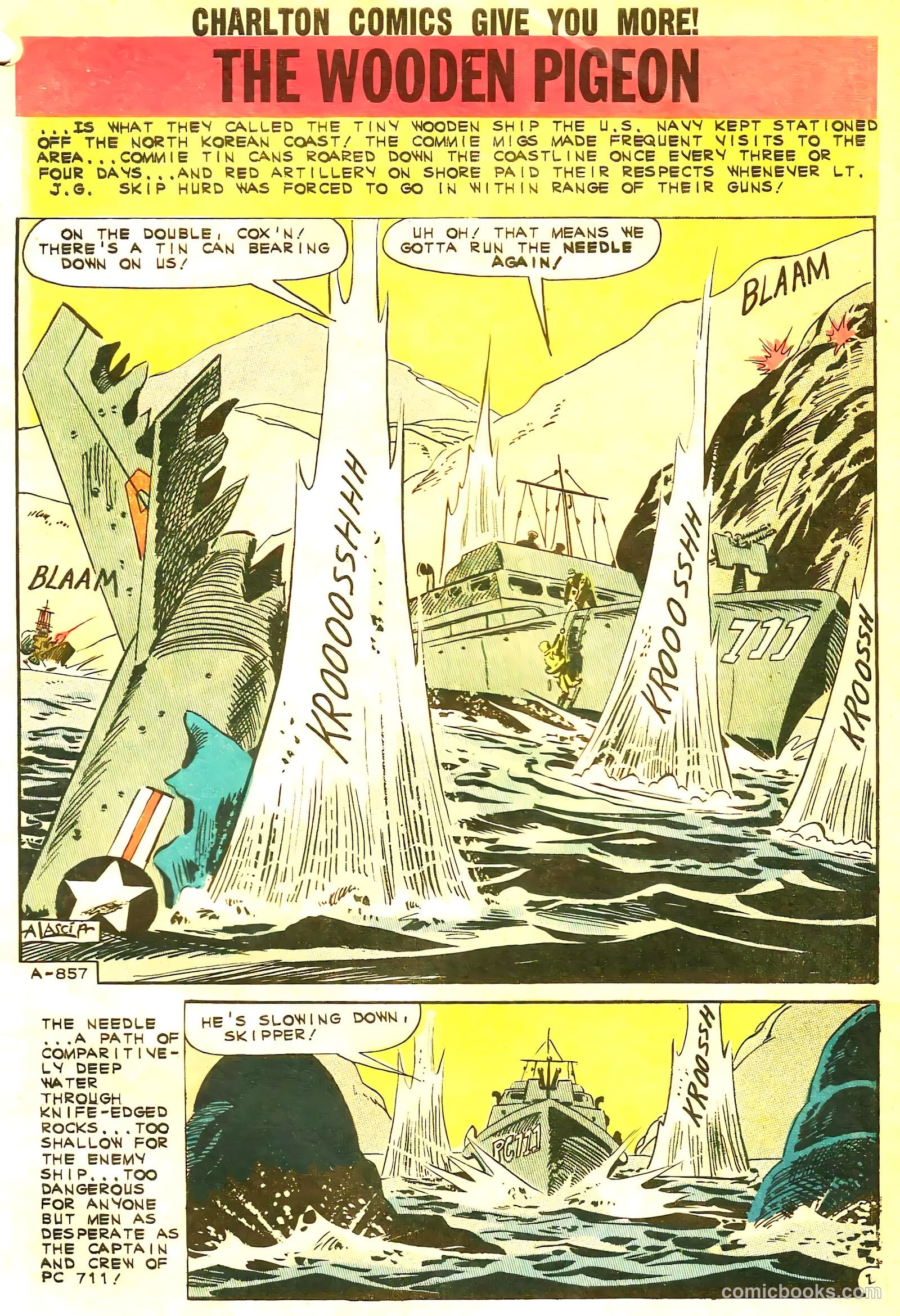 Fightin' Navy #102 (1962) — page 3 of 36