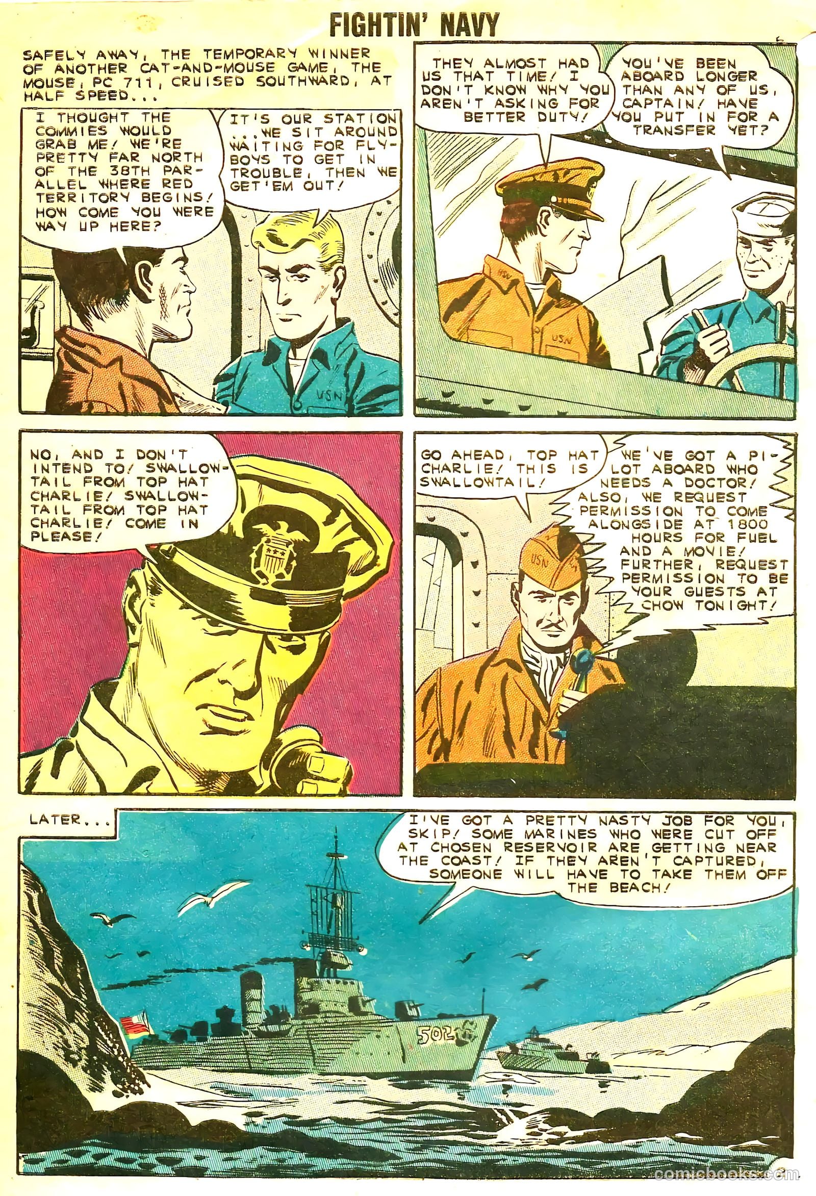 Fightin' Navy #102 (1962) — page 4 of 36