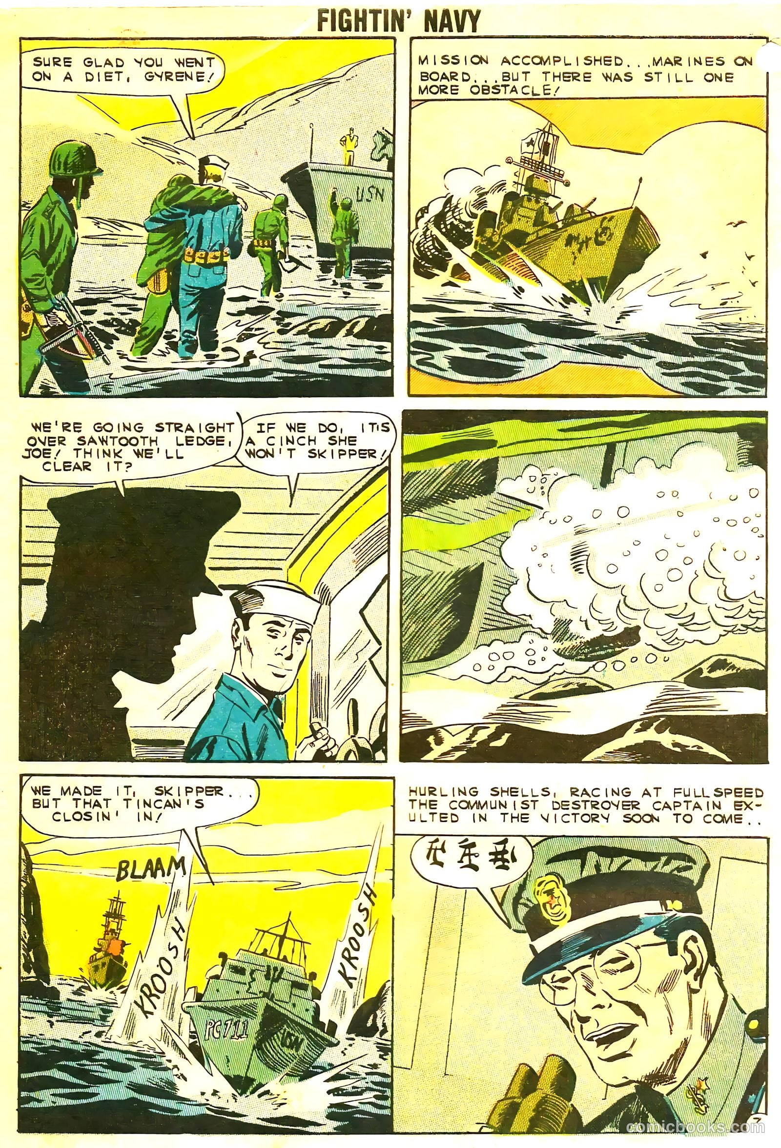 Fightin' Navy #102 (1962) — page 10 of 36