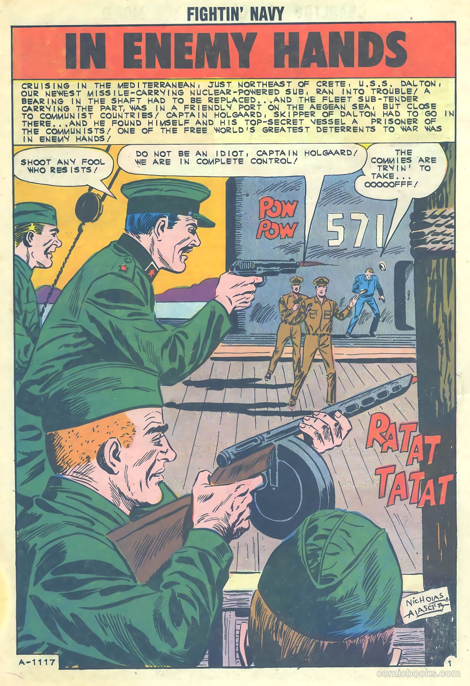 Fightin' Navy #103 (1962) — page 12 of 36