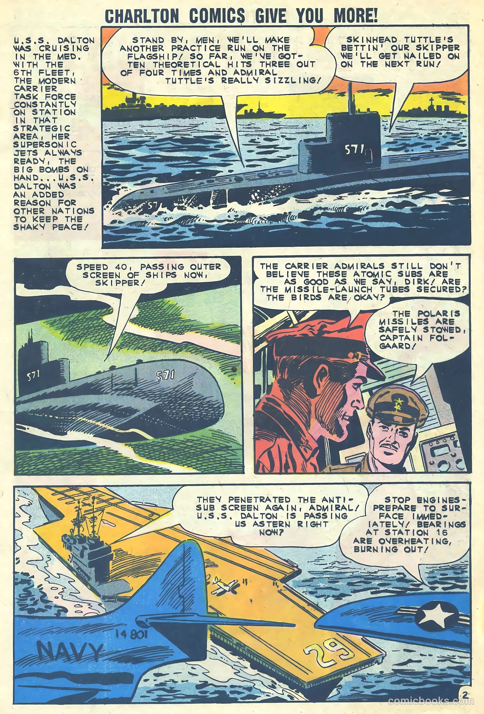 Fightin' Navy #103 (1962) — page 13 of 36
