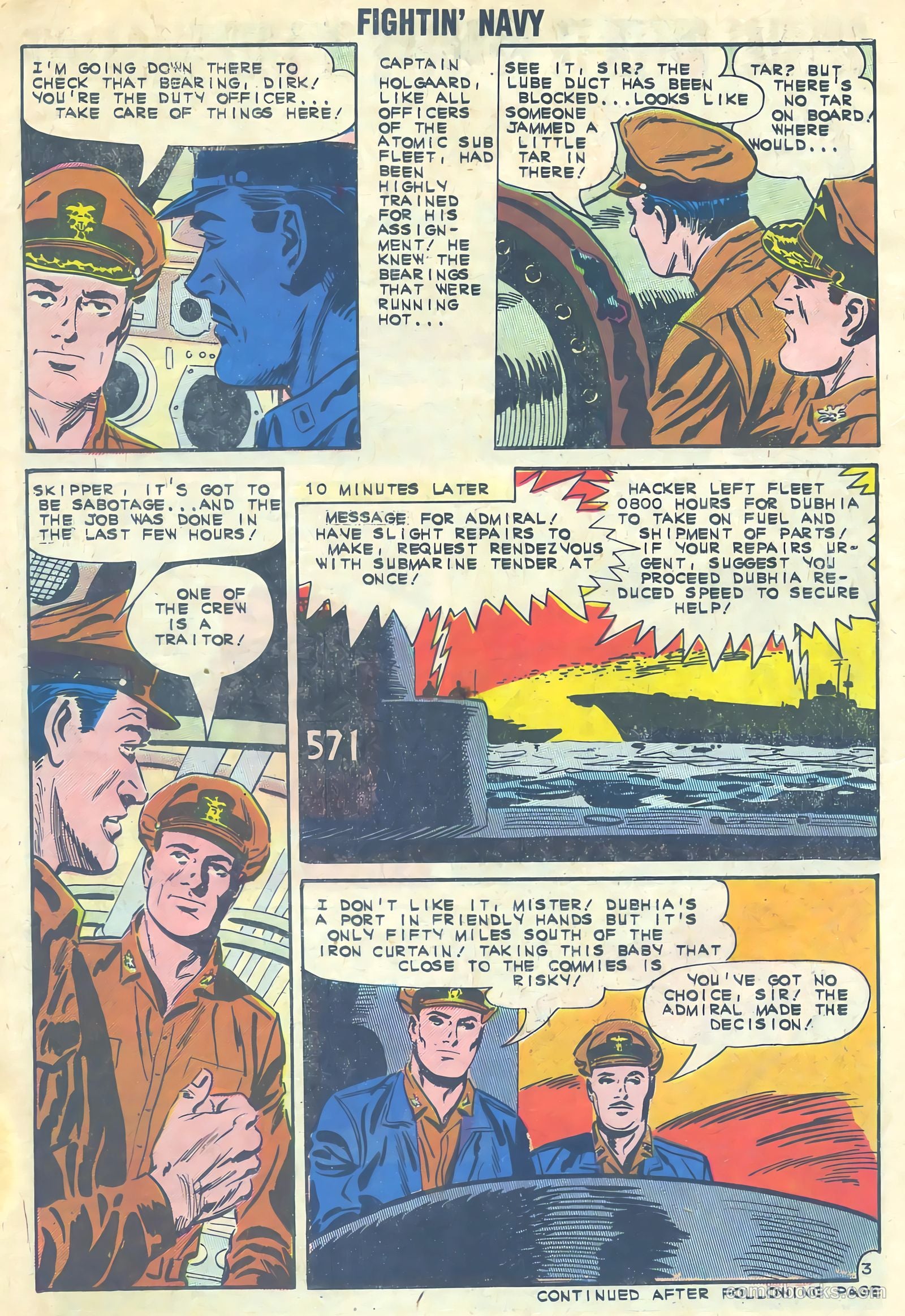 Fightin' Navy #103 (1962) — page 14 of 36