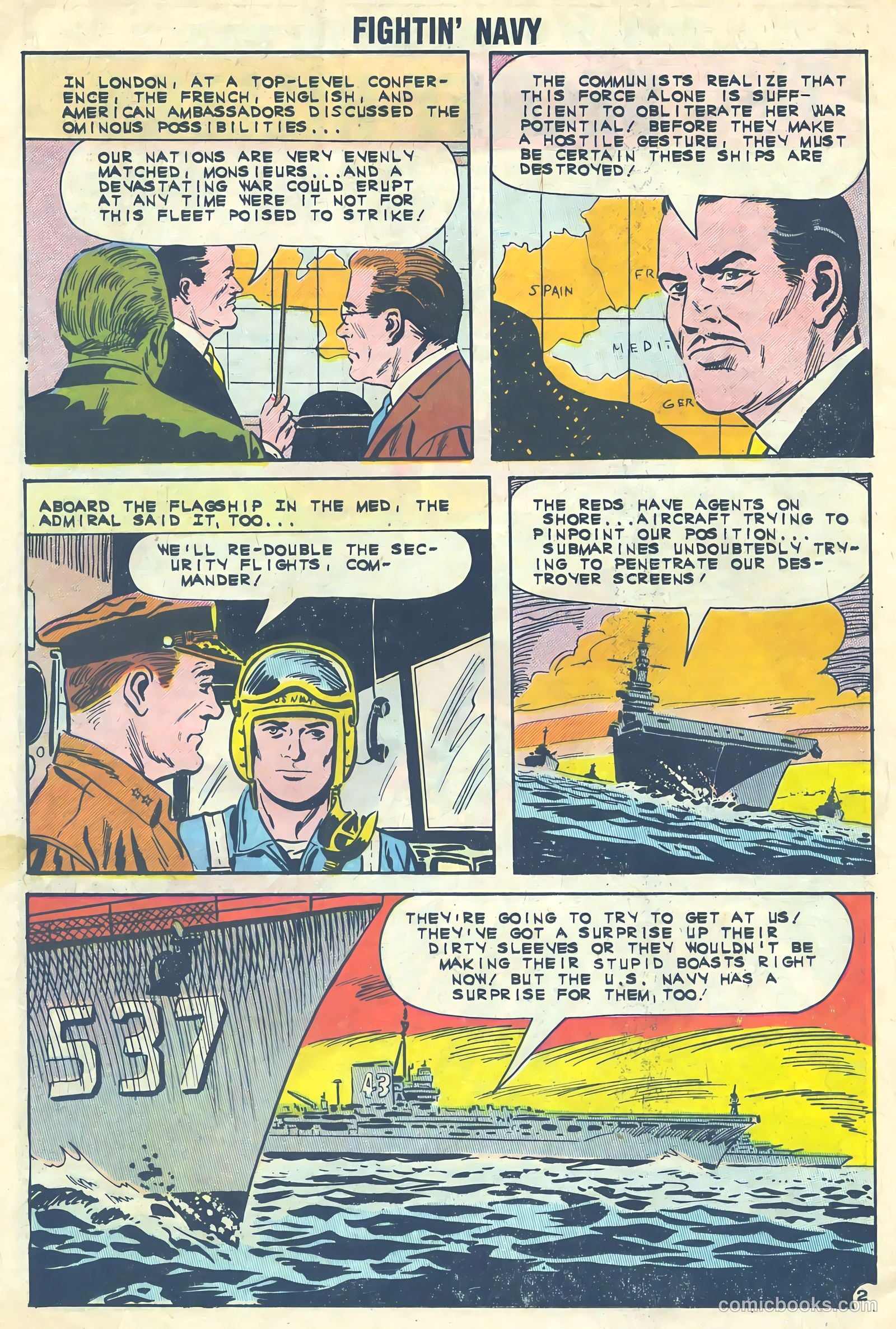 Fightin' Navy #103 (1962) — page 26 of 36