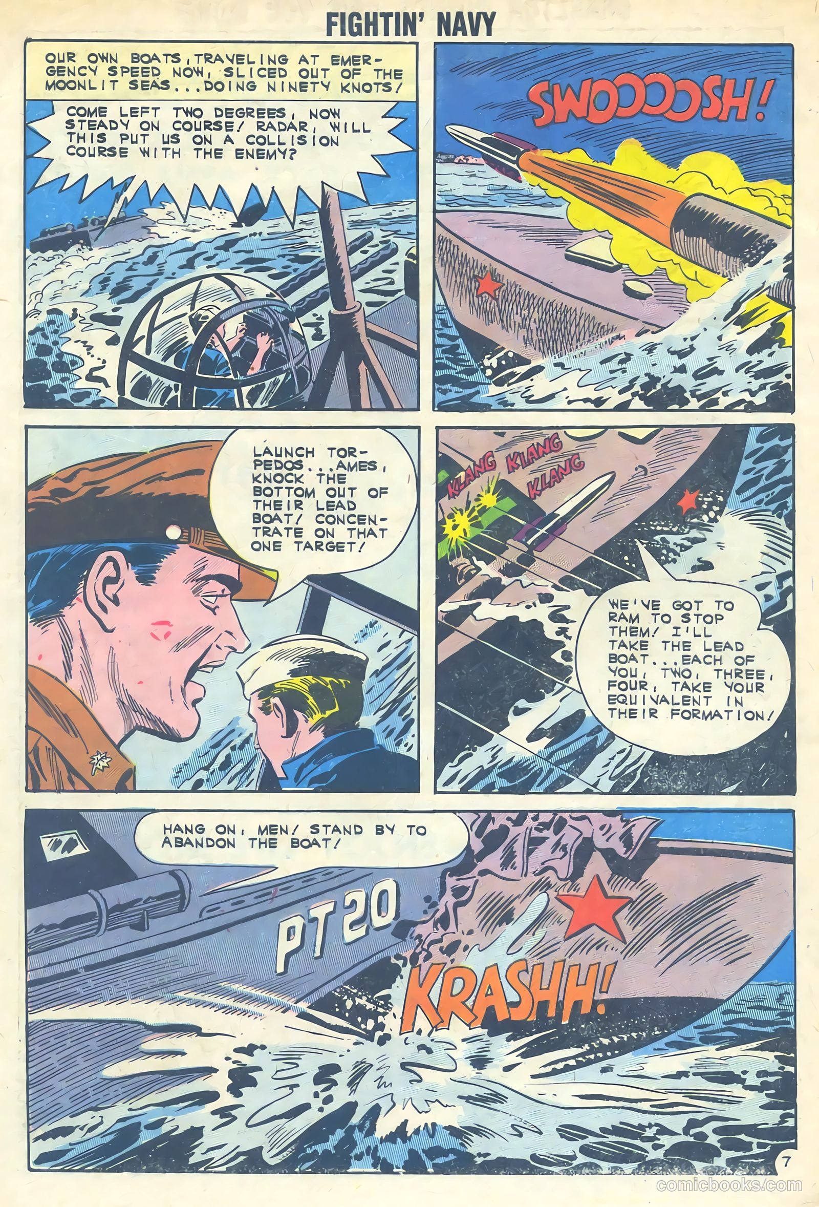 Fightin' Navy #103 (1962) — page 32 of 36