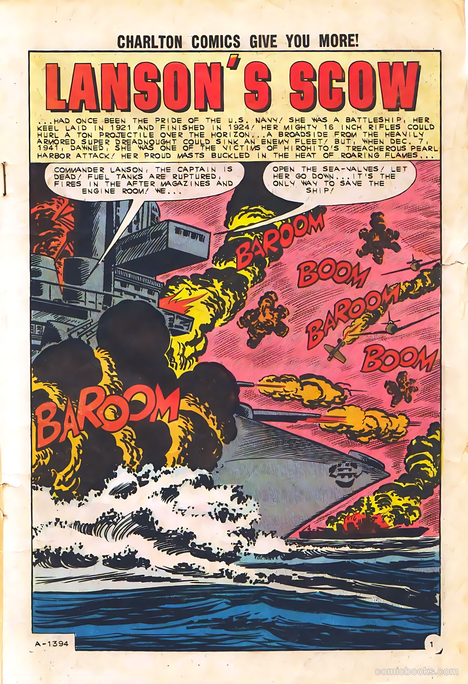 Fightin' Navy #105 (1962) — page 3 of 36