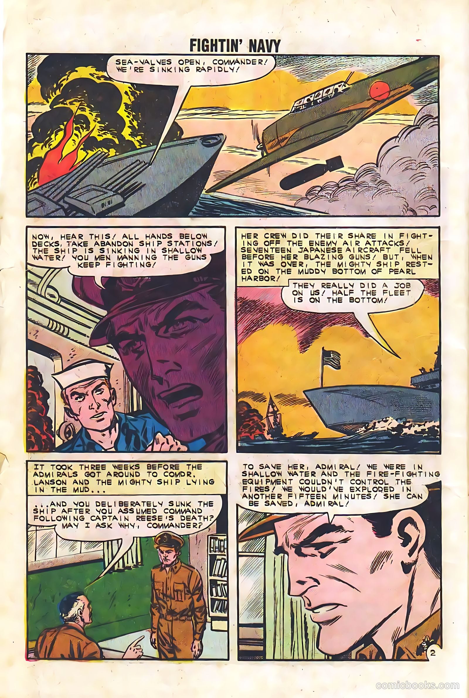 Fightin' Navy #105 (1962) — page 4 of 36