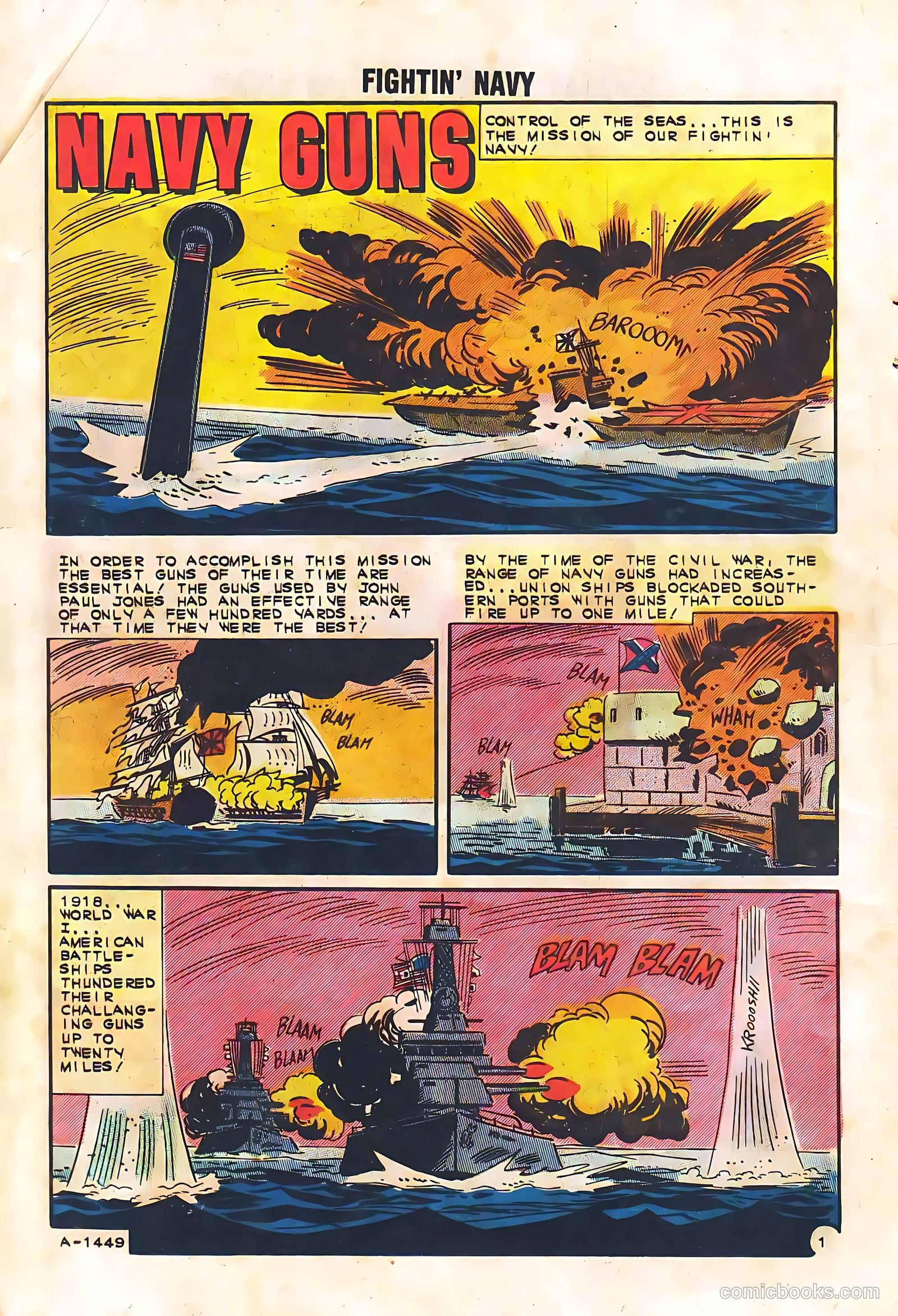 Fightin' Navy #105 (1962) — page 12 of 36