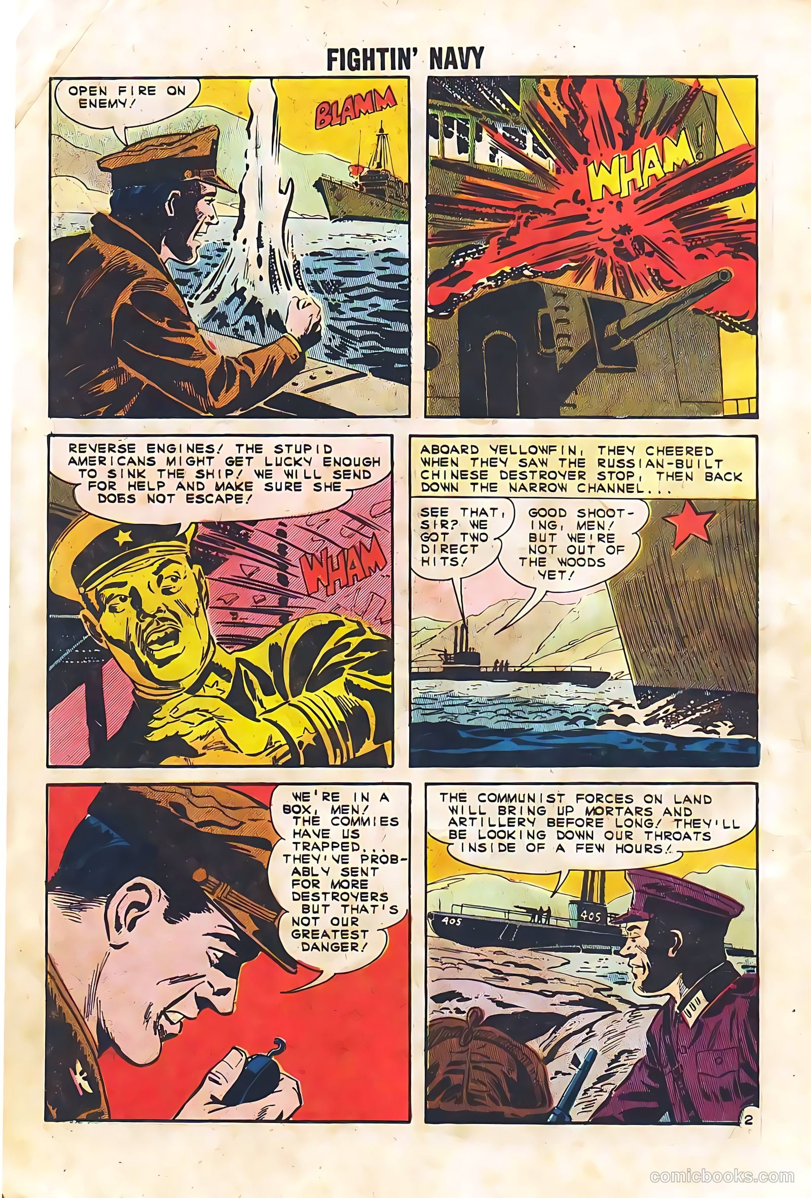 Fightin' Navy #105 (1962) — page 16 of 36