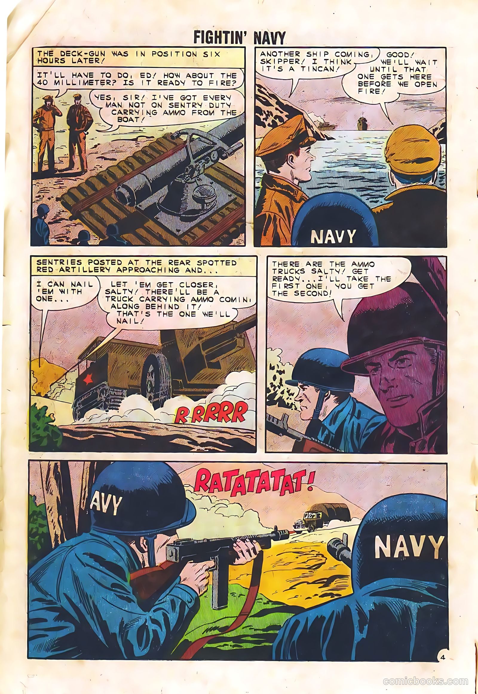 Fightin' Navy #105 (1962) — page 18 of 36