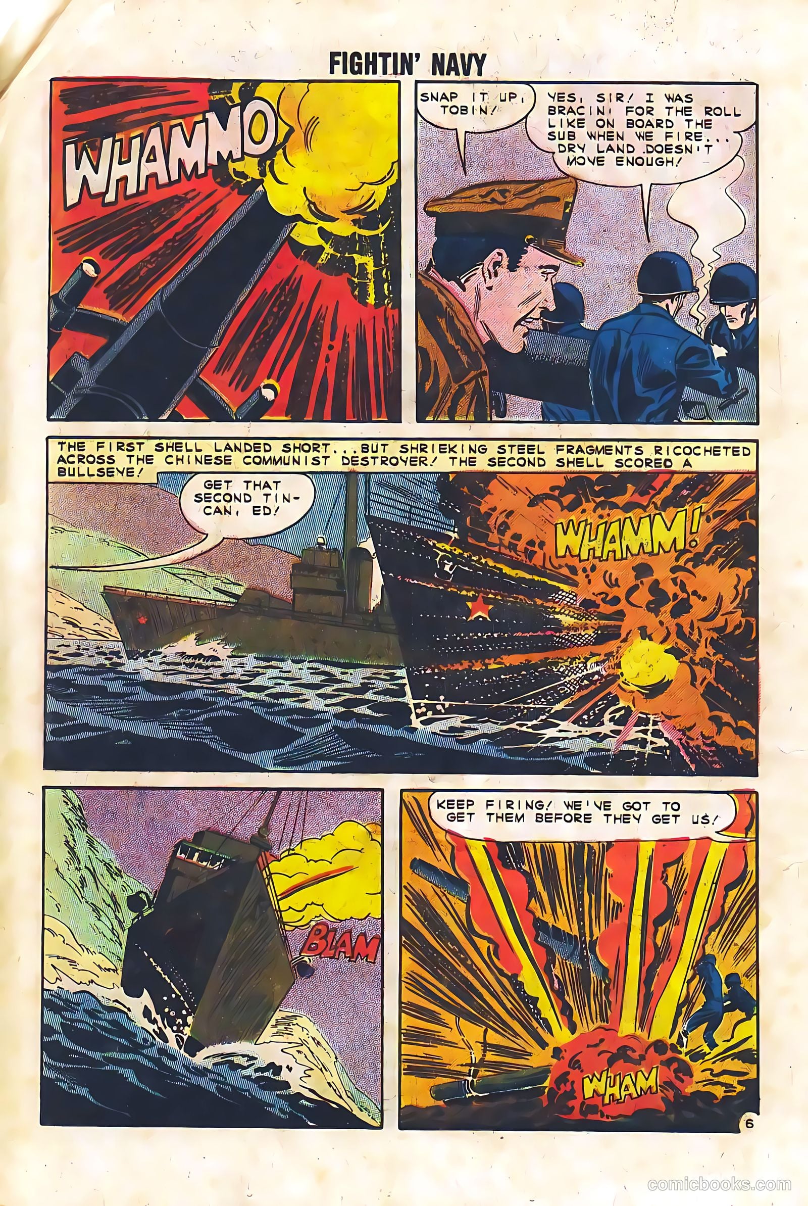 Fightin' Navy #105 (1962) — page 20 of 36