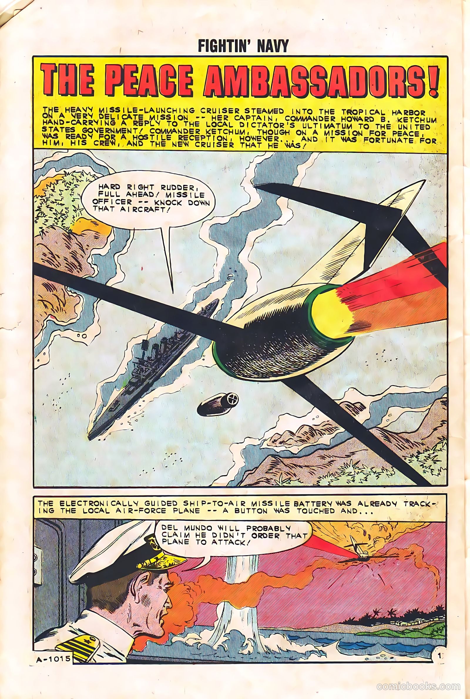 Fightin' Navy #105 (1962) — page 26 of 36