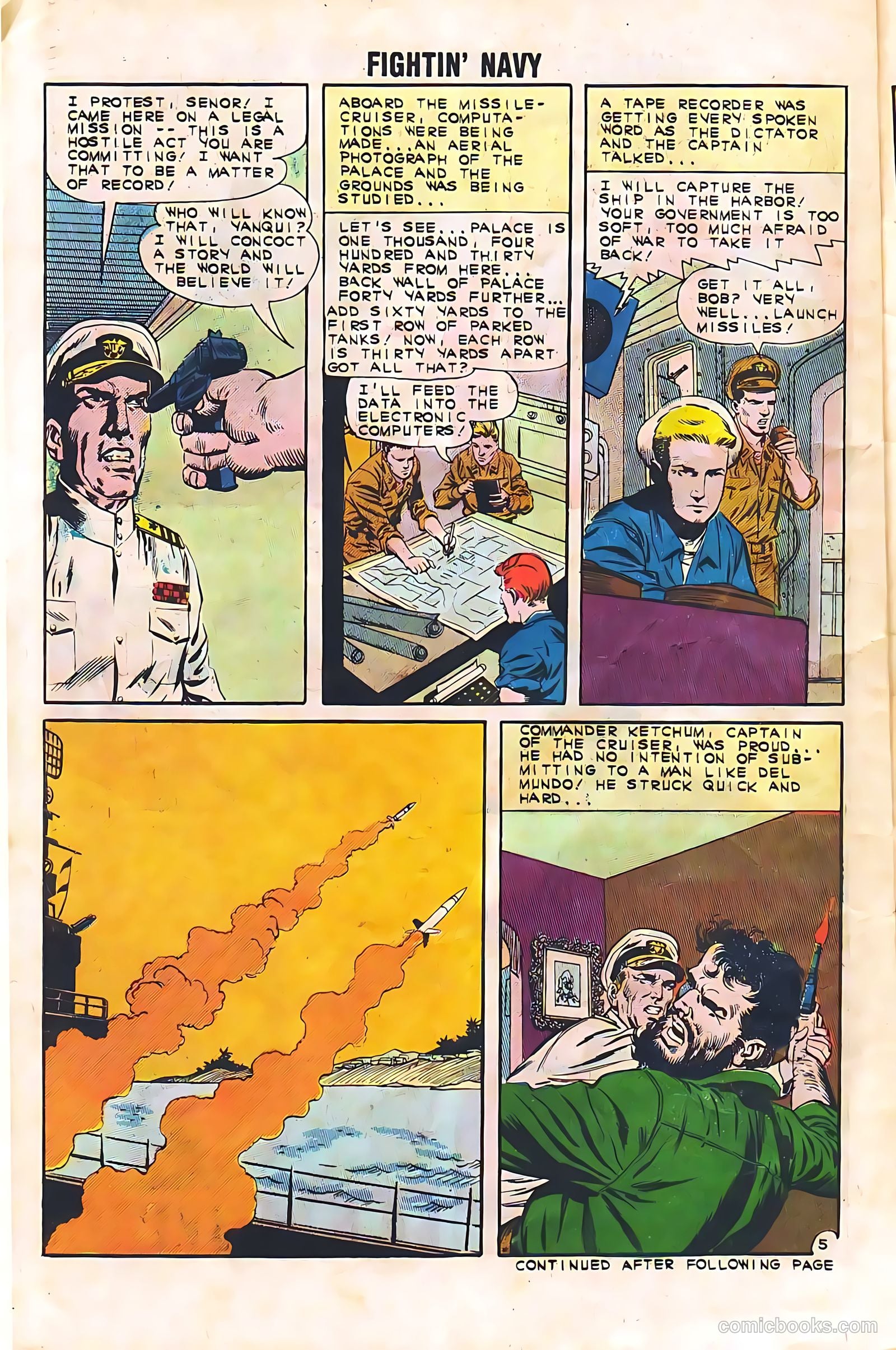 Fightin' Navy #105 (1962) — page 30 of 36