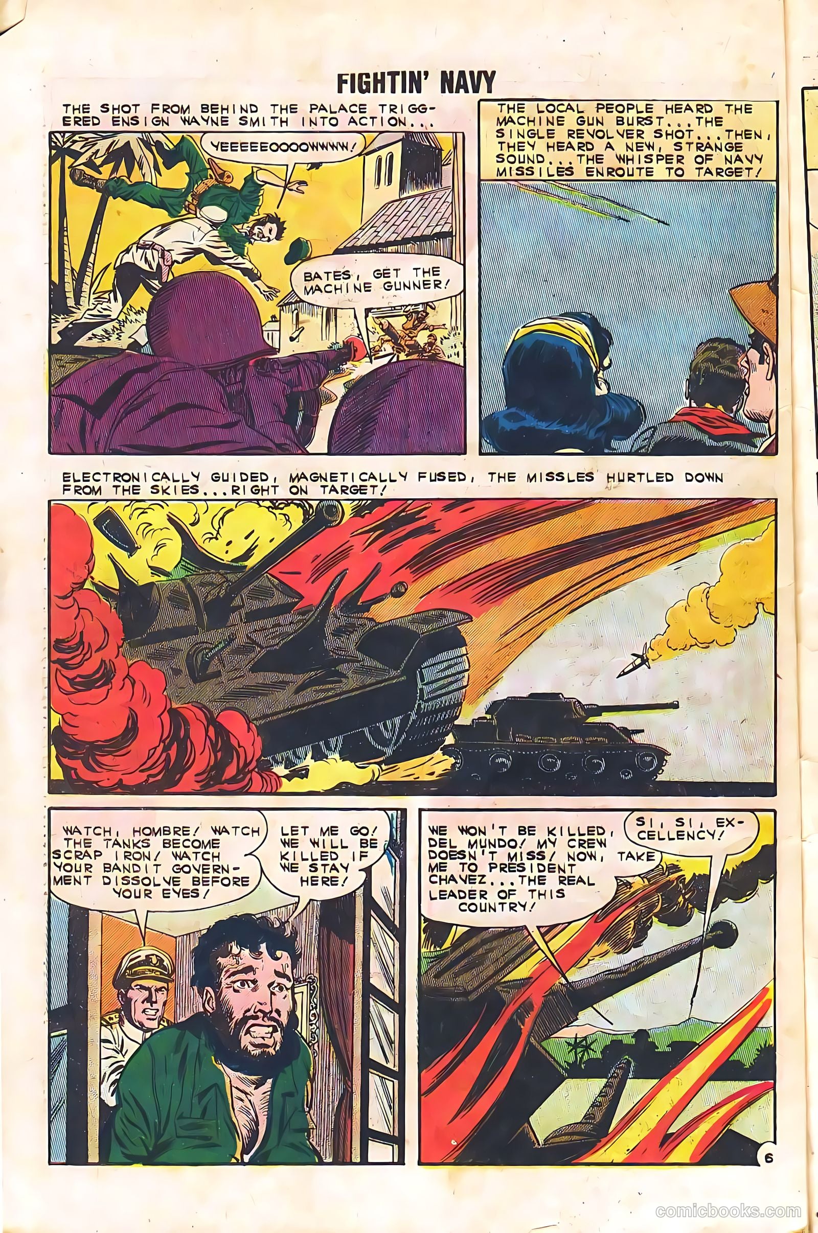 Fightin' Navy #105 (1962) — page 32 of 36