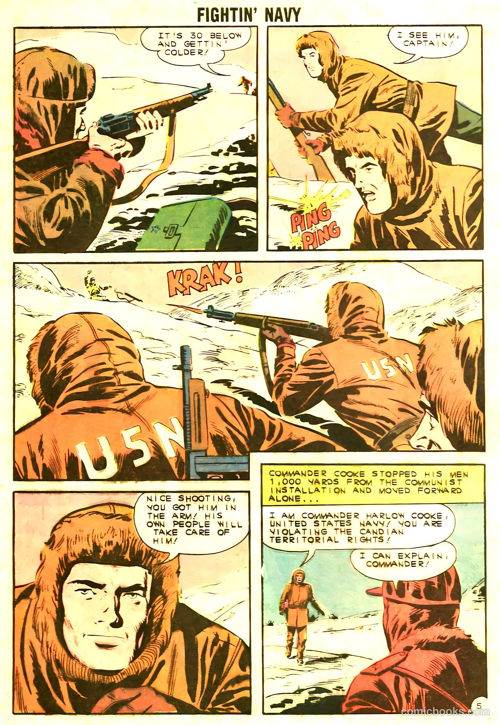 Fightin' Navy #106 (1962) — page 8 of 36