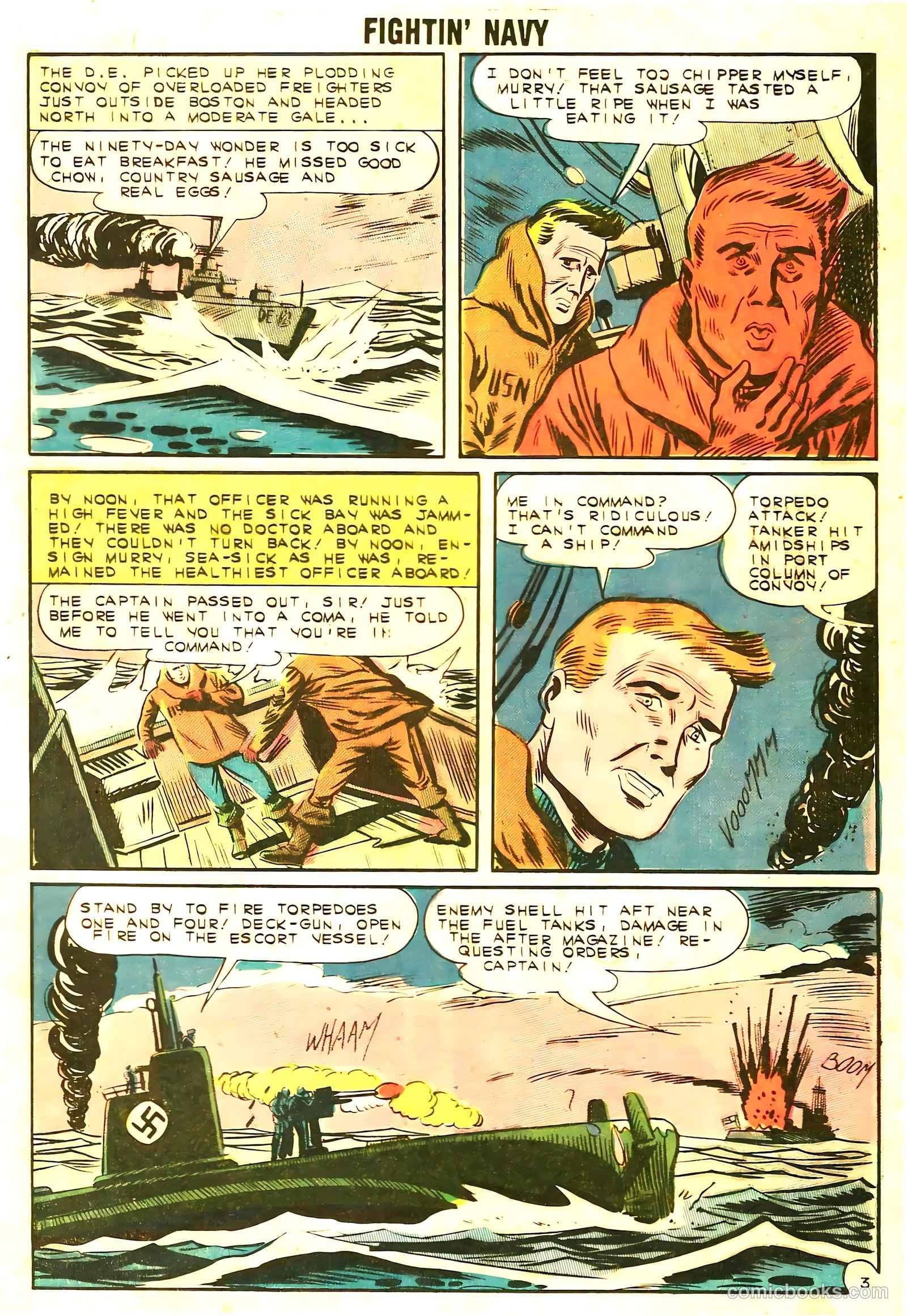 Fightin' Navy #106 (1962) — page 13 of 36