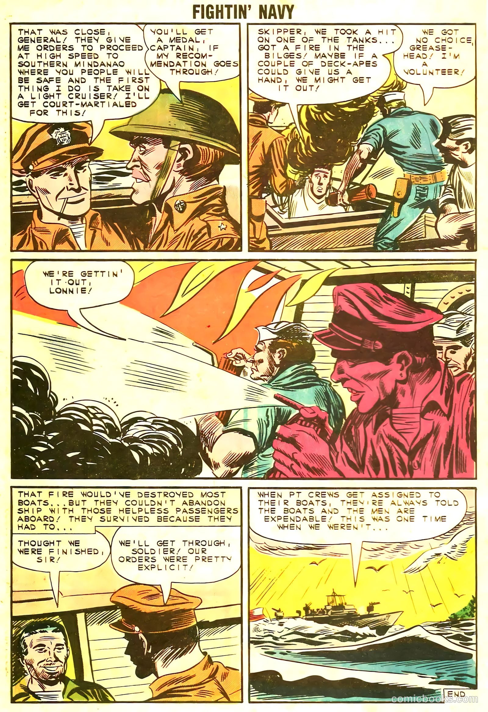 Fightin' Navy #106 (1962) — page 32 of 36