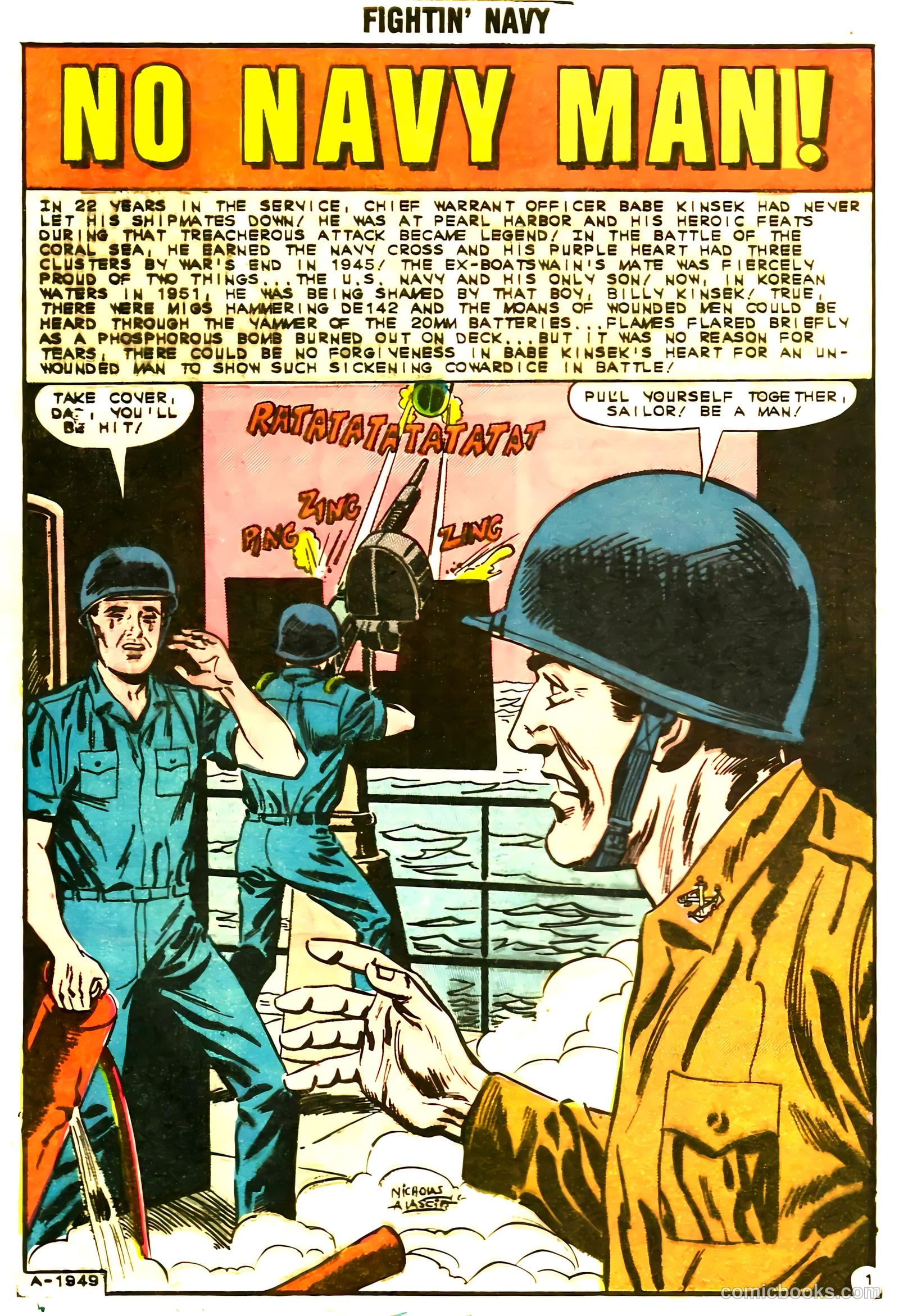 Fightin' Navy #107 (1962) — page 8 of 36
