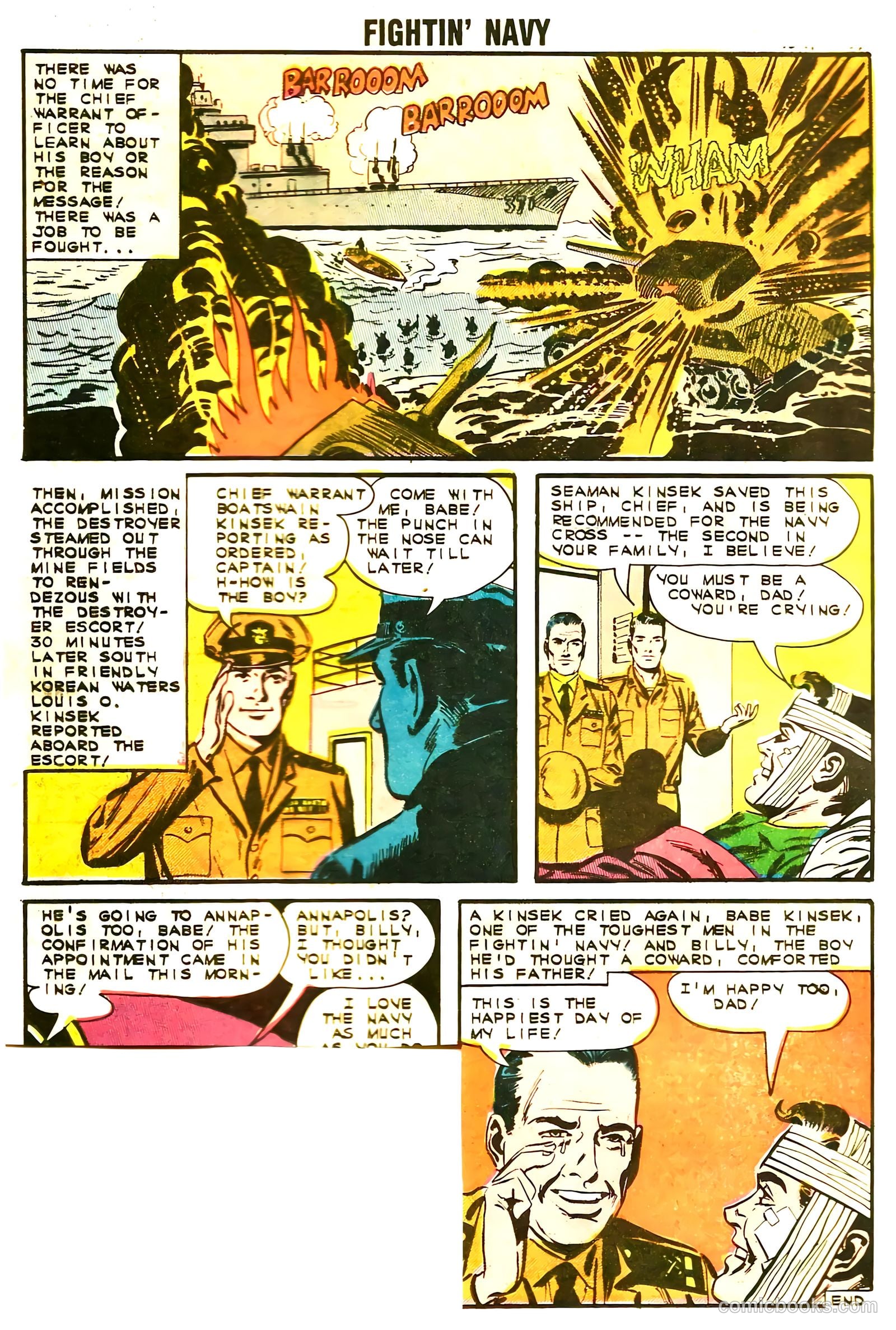 Fightin' Navy #107 (1962) — page 16 of 36
