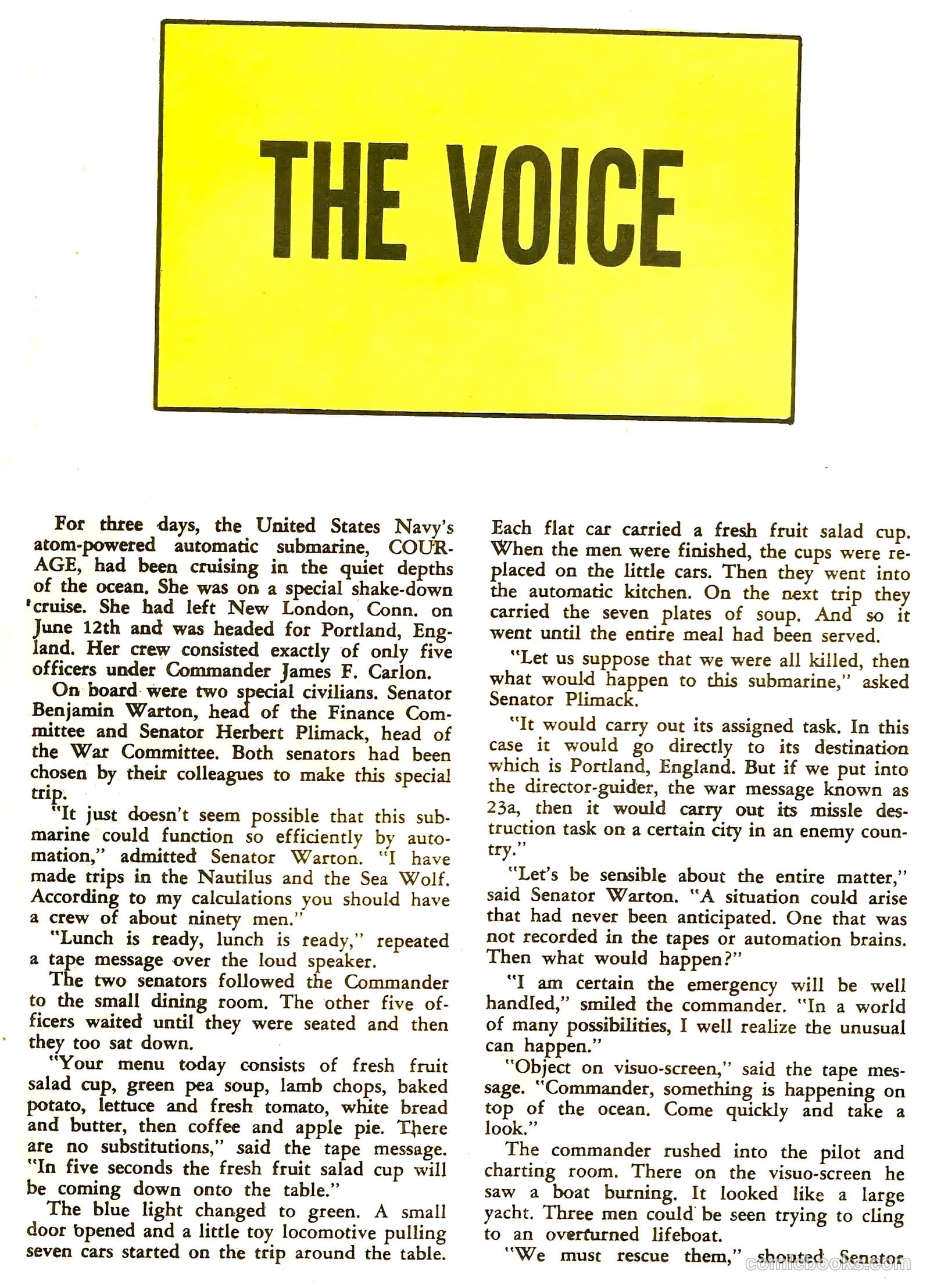 Fightin' Navy #107 (1962) — page 18 of 36