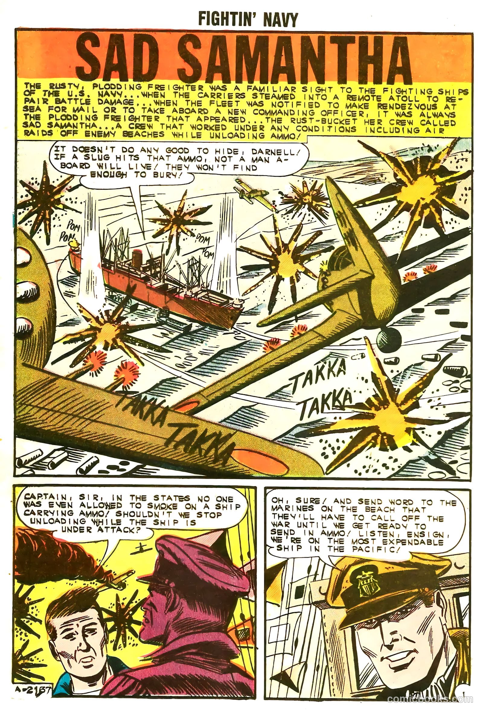 Fightin' Navy #107 (1962) — page 20 of 36