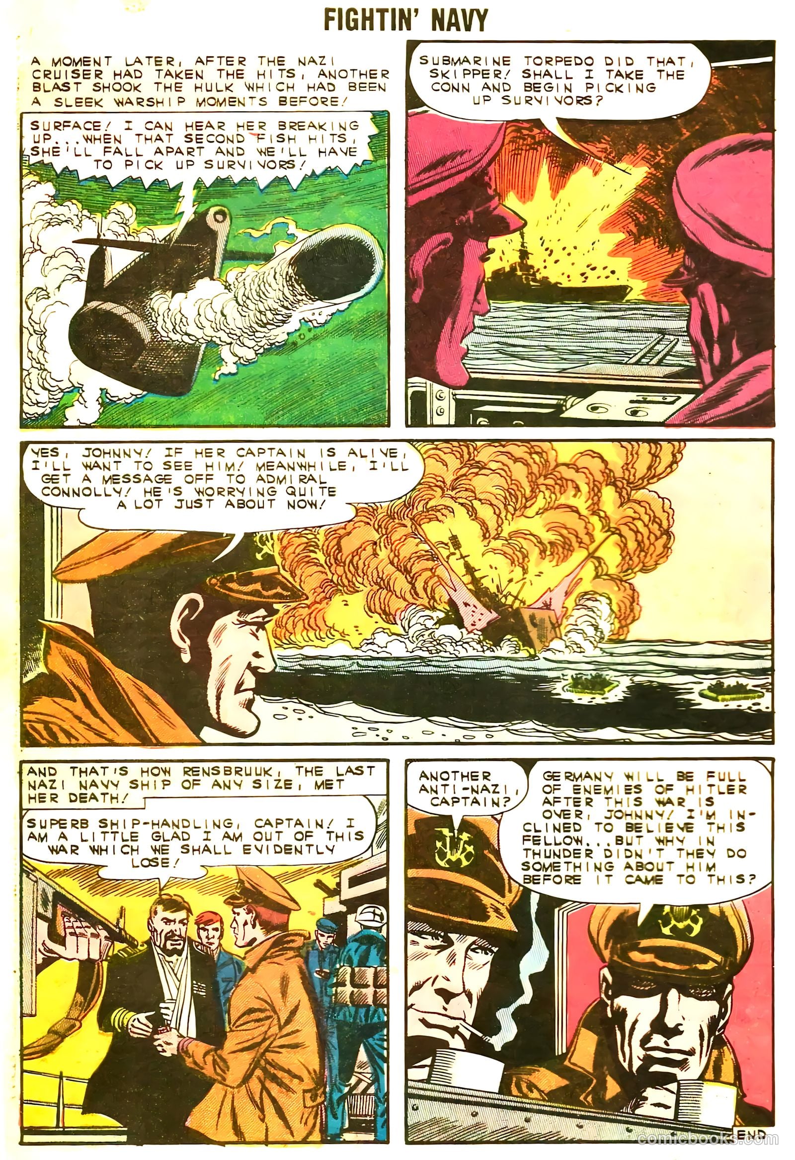 Fightin' Navy #107 (1962) — page 32 of 36