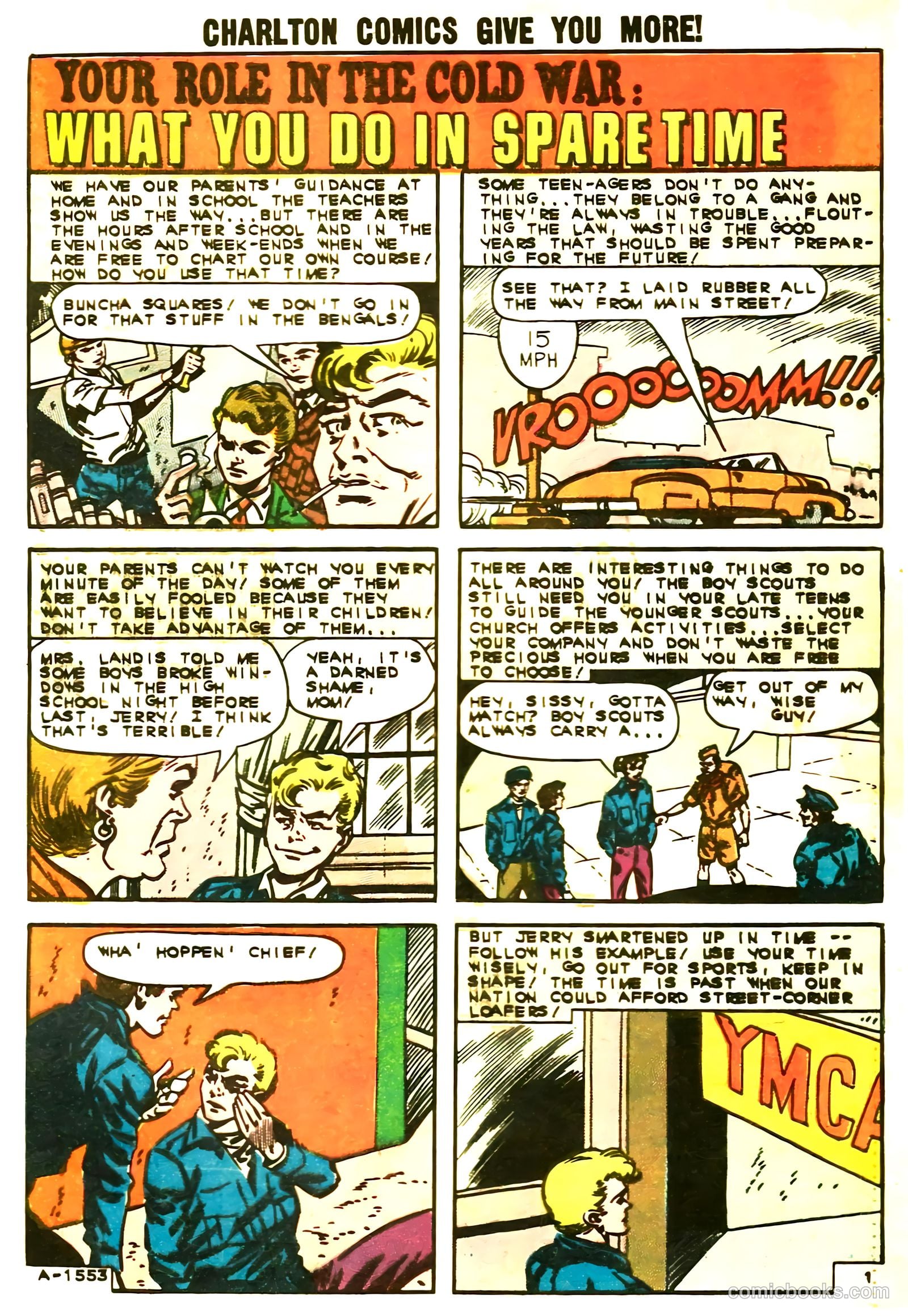 Fightin' Navy #107 (1962) — page 33 of 36