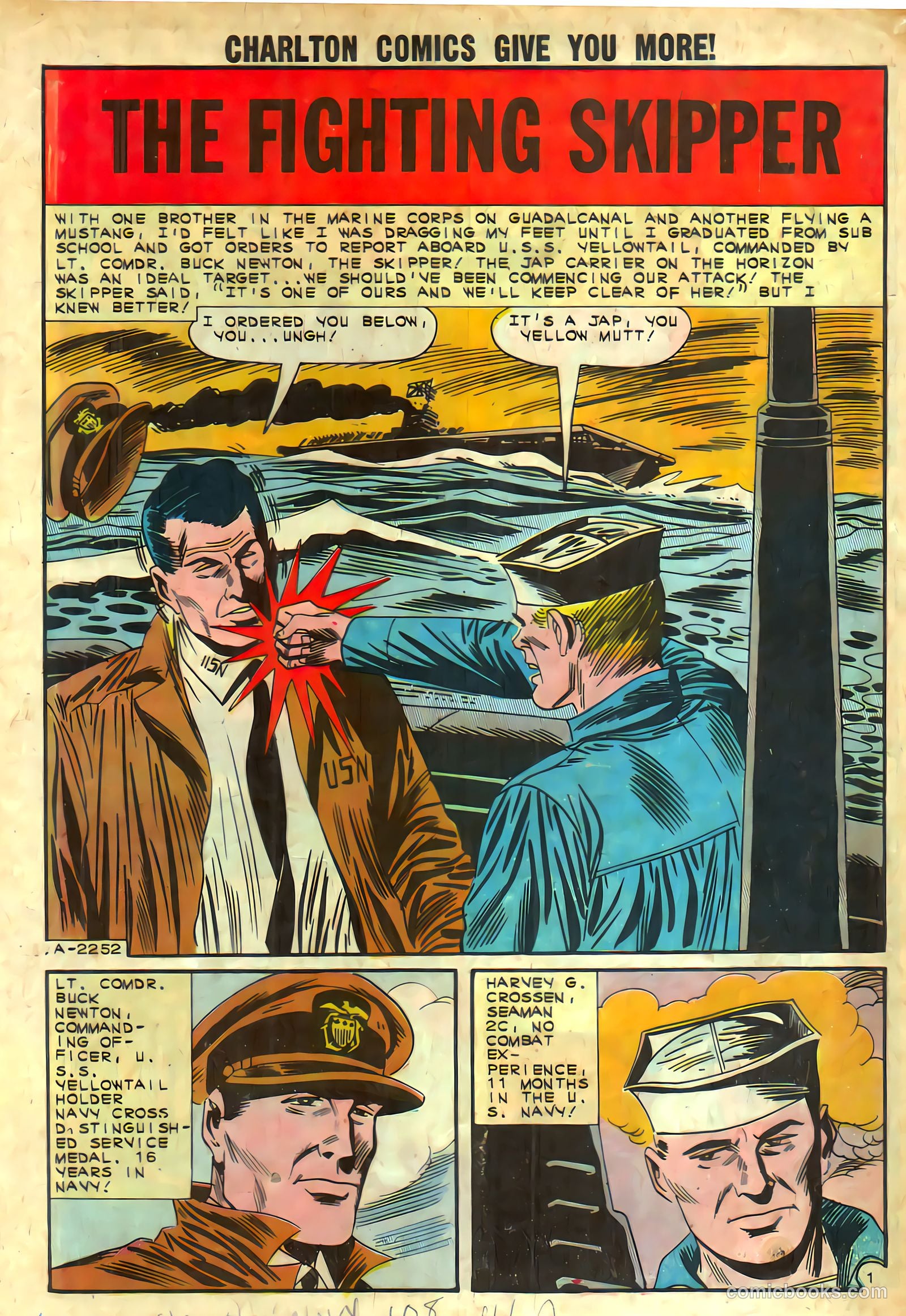 Fightin' Navy #108 (1963) — page 3 of 36