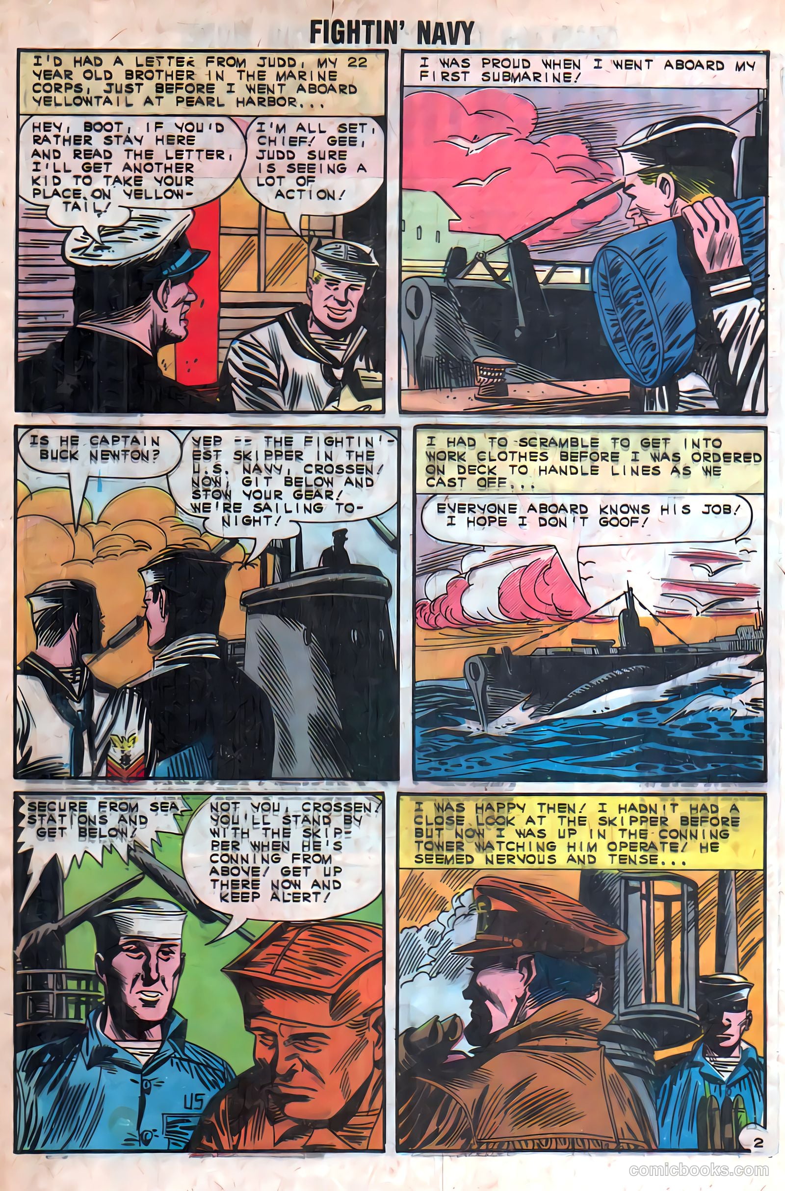 Fightin' Navy #108 (1963) — page 4 of 36