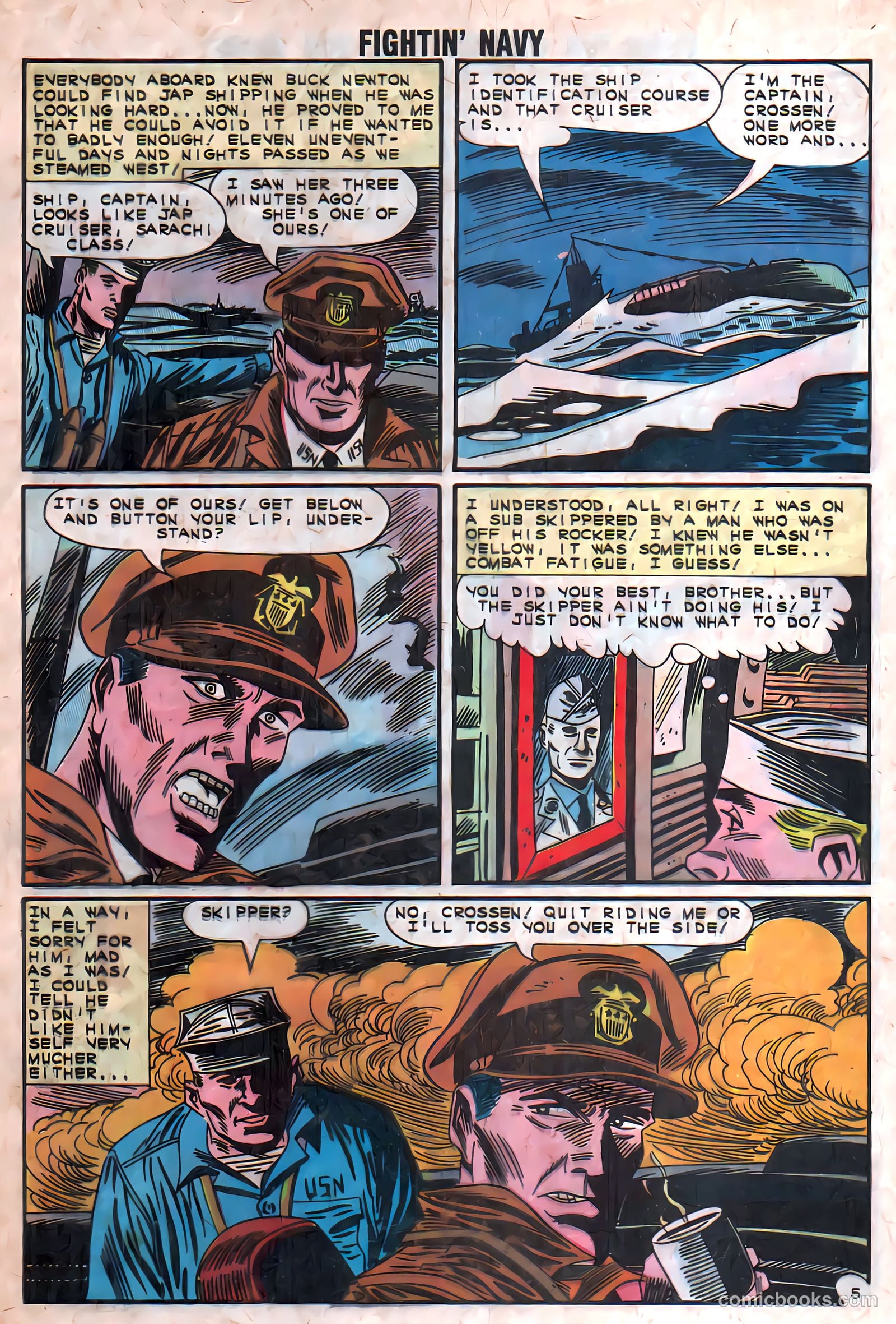 Fightin' Navy #108 (1963) — page 8 of 36