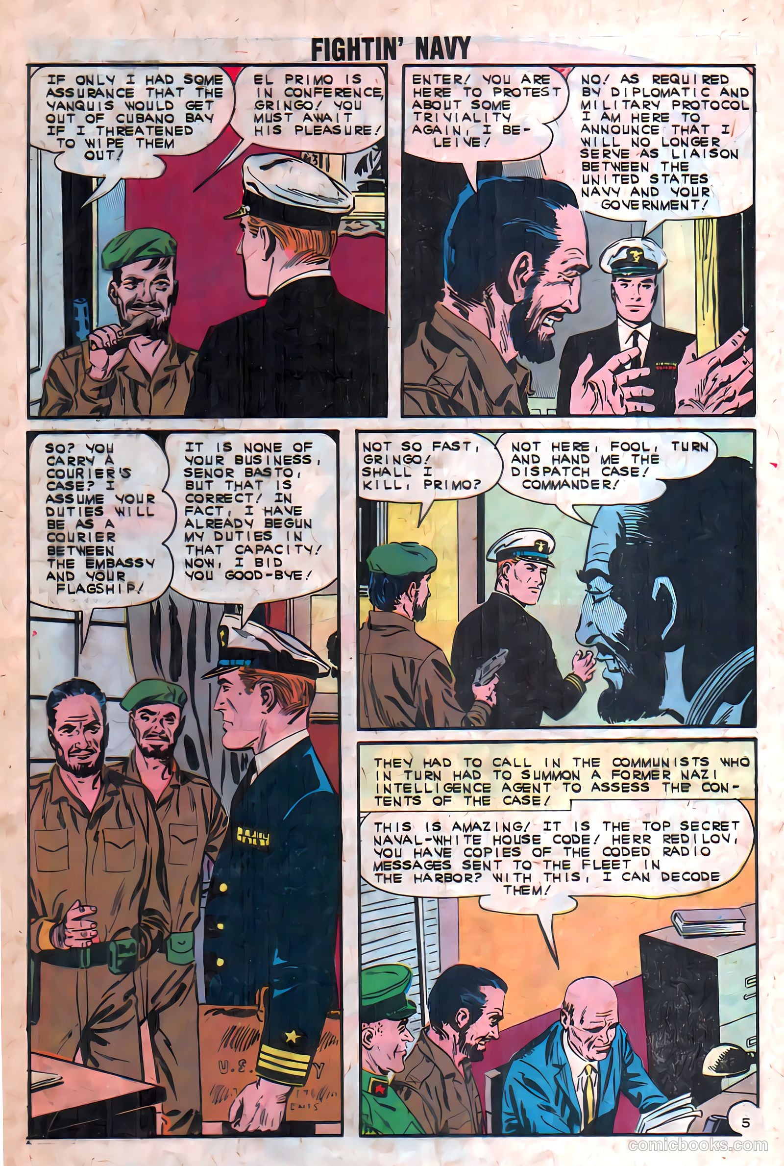 Fightin' Navy #108 (1963) — page 16 of 36