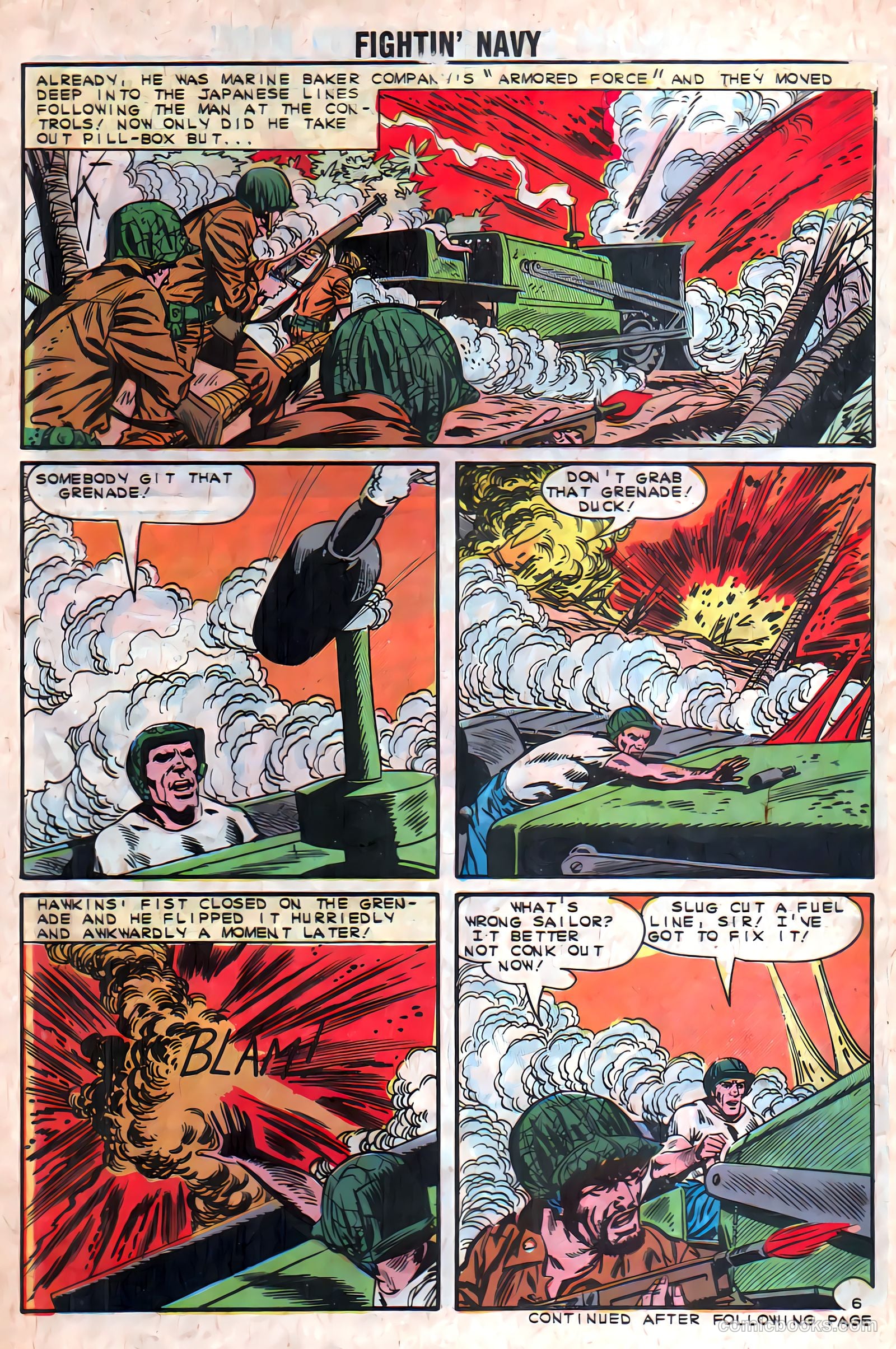 Fightin' Navy #108 (1963) — page 30 of 36